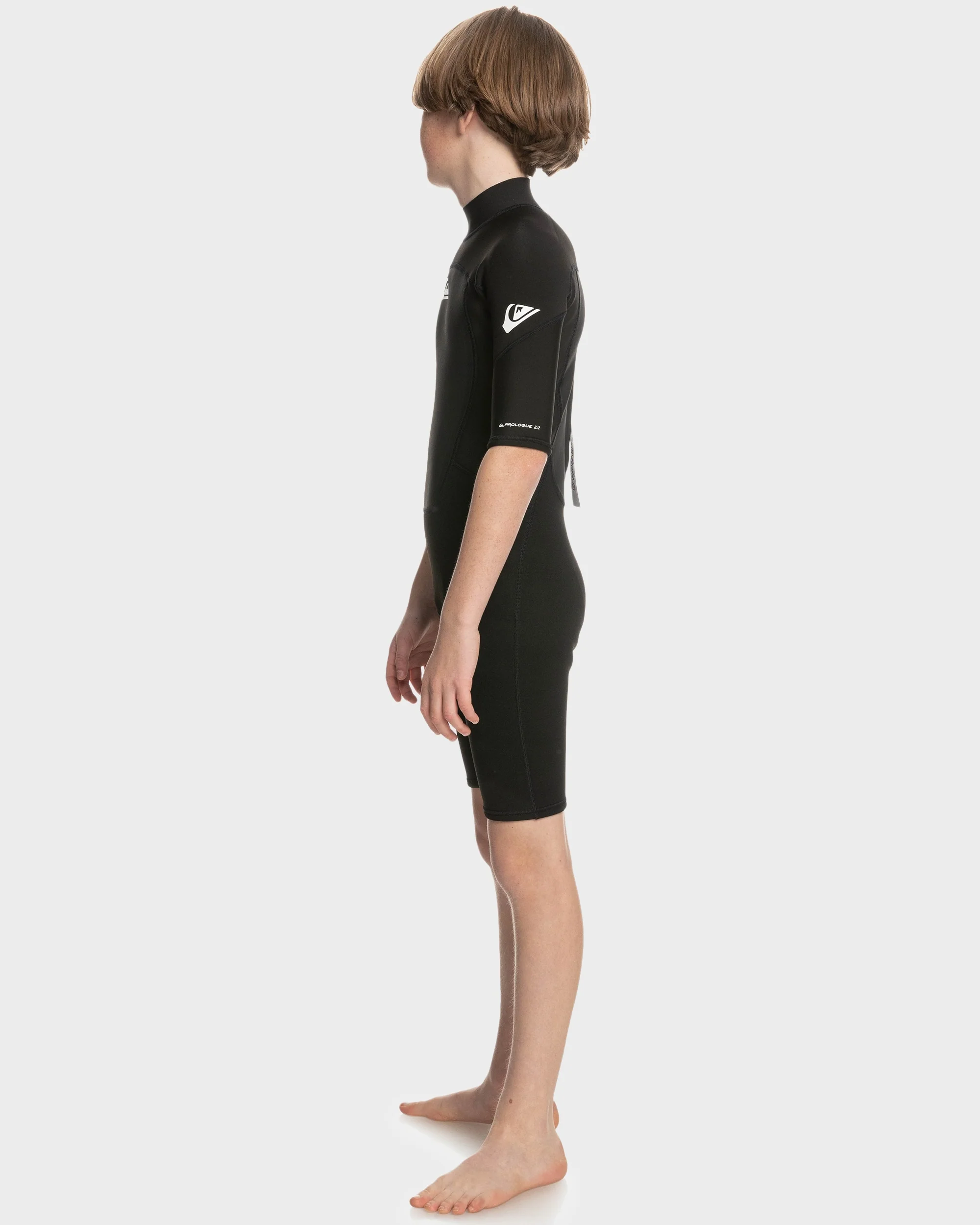 Boys 8-16 2/2mm Prologue Short Sleeve Back Zip Springsuit - Image 3