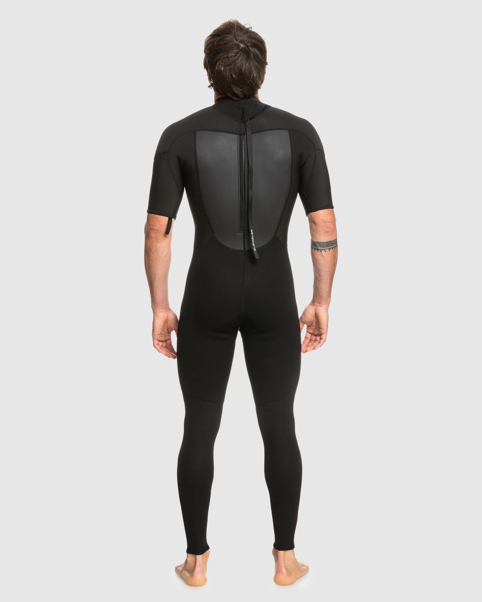 Mens 2/2mm Prologue Short Sleeve Back Zip Springsuit - Image 3