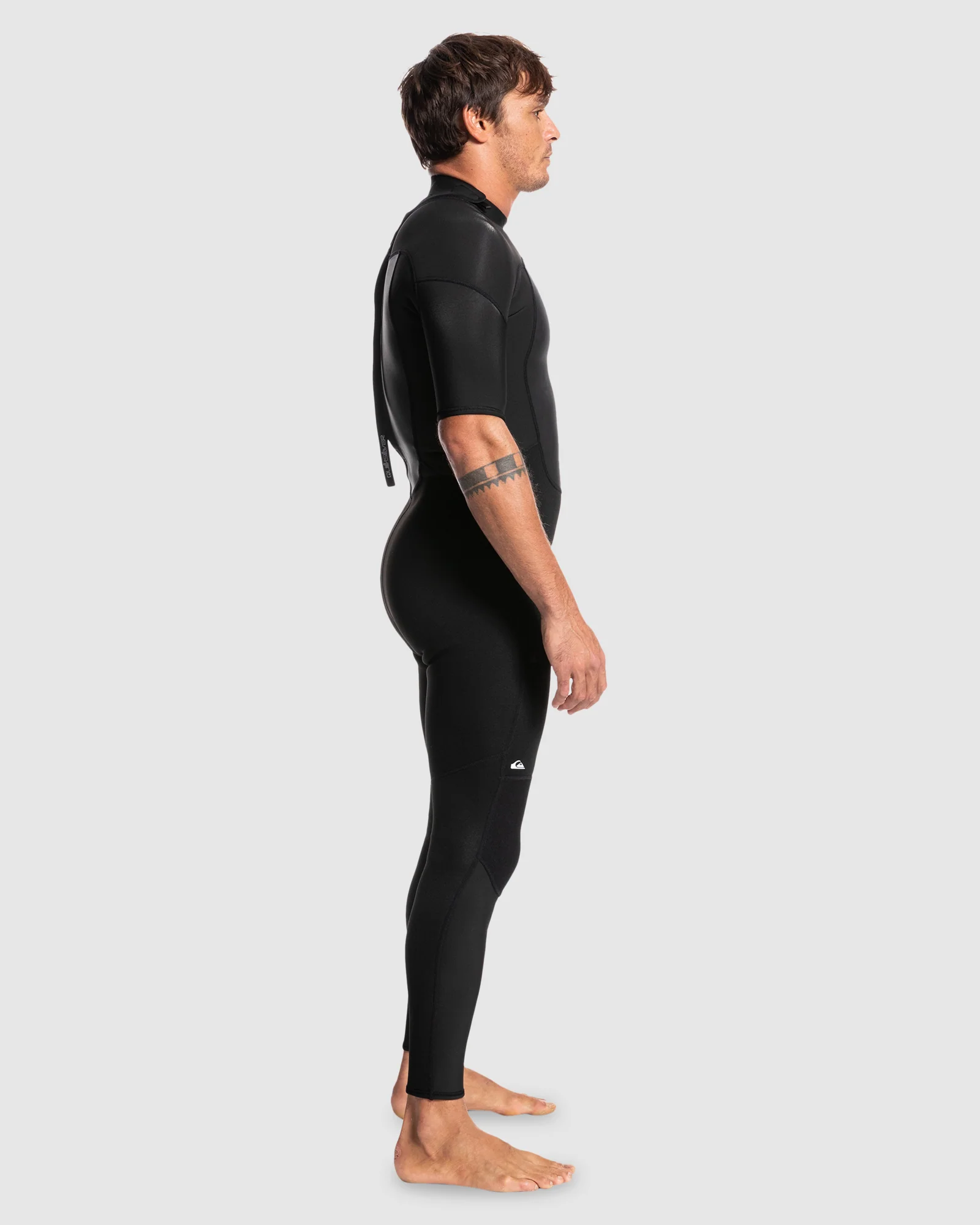 Mens 2/2mm Prologue Short Sleeve Back Zip Springsuit - Image 4