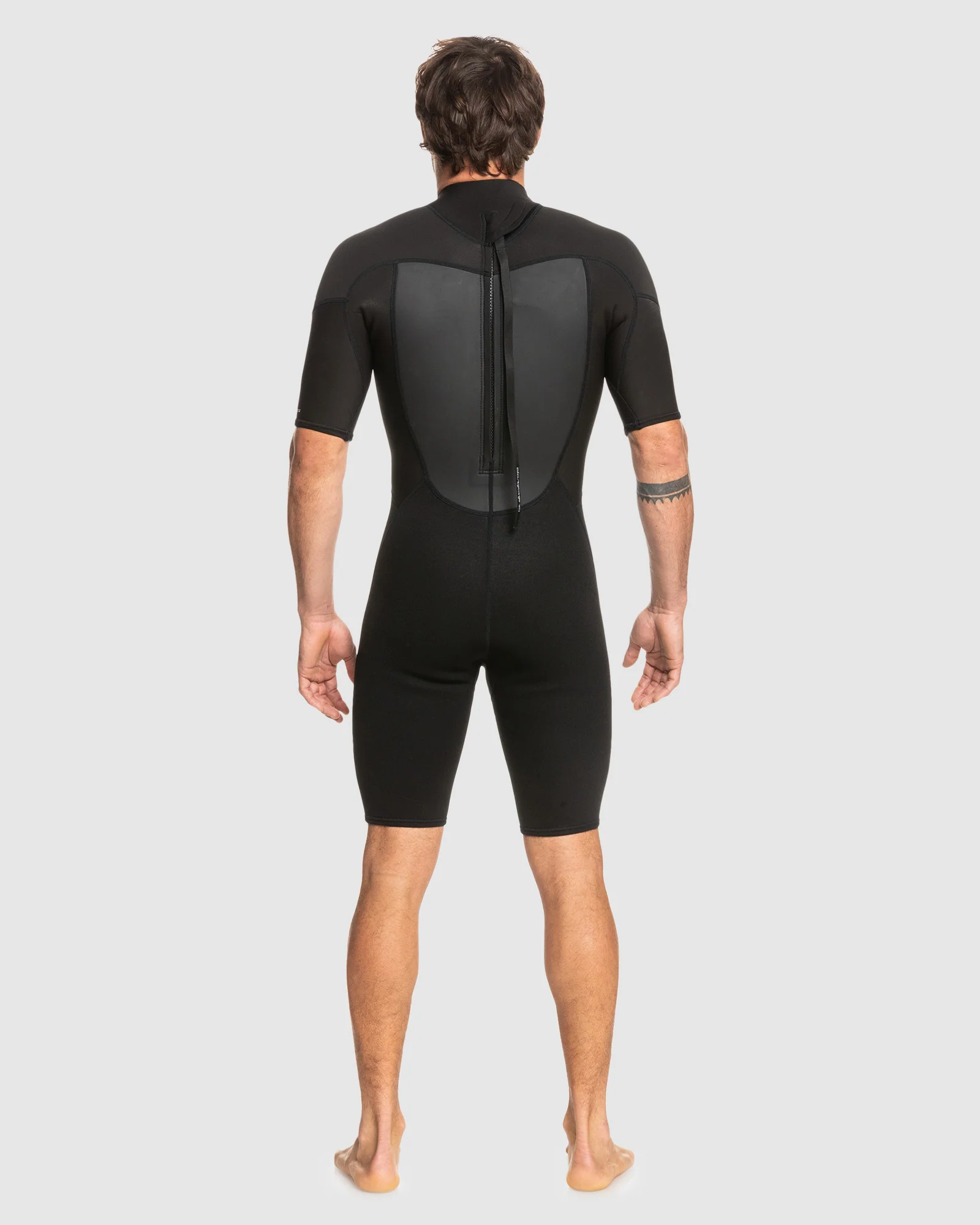 Mens 2/2mm Prologue Short Sleeve Back Zip Springsuit - Image 3