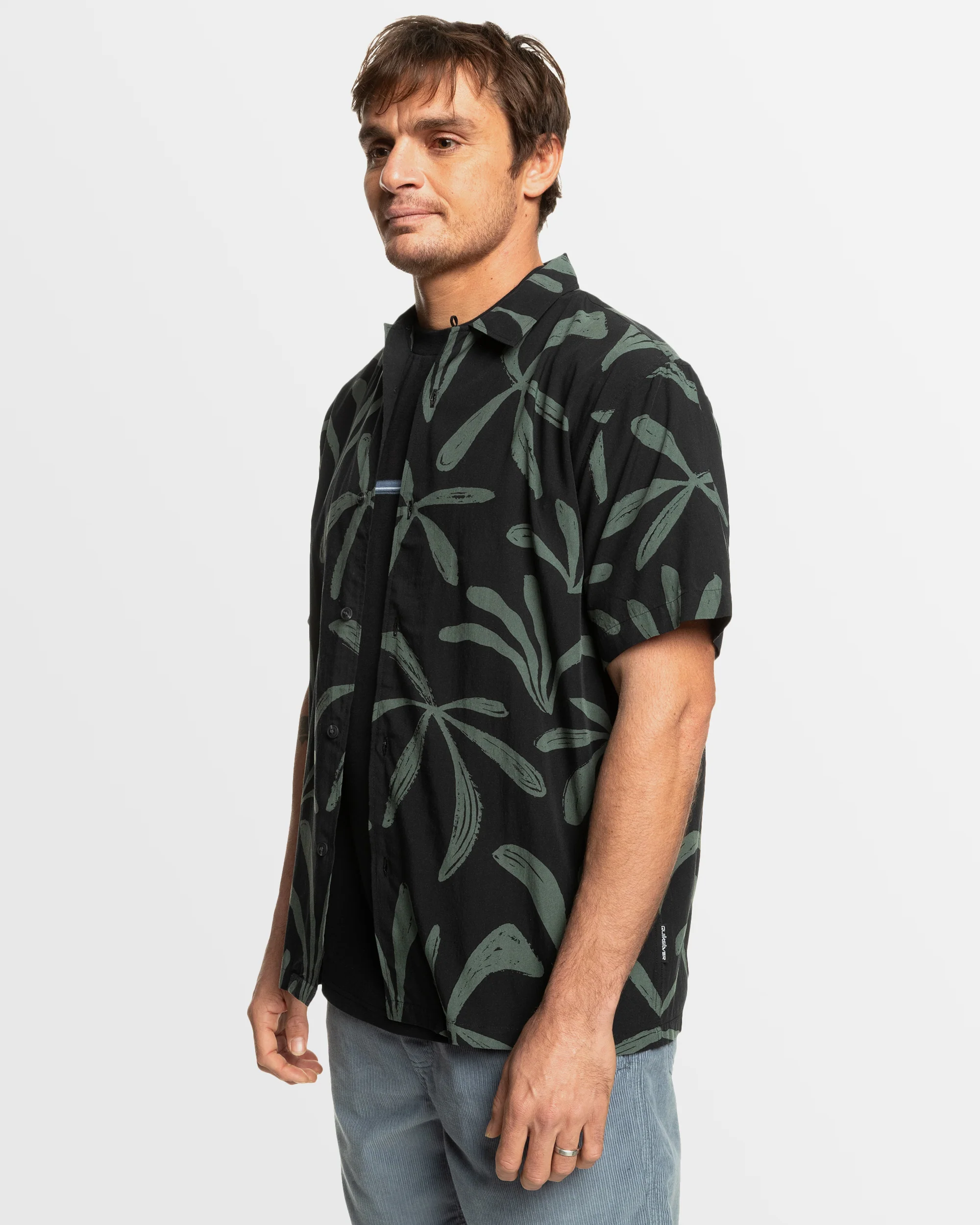 Mens Abstract Island Shirt - Image 2