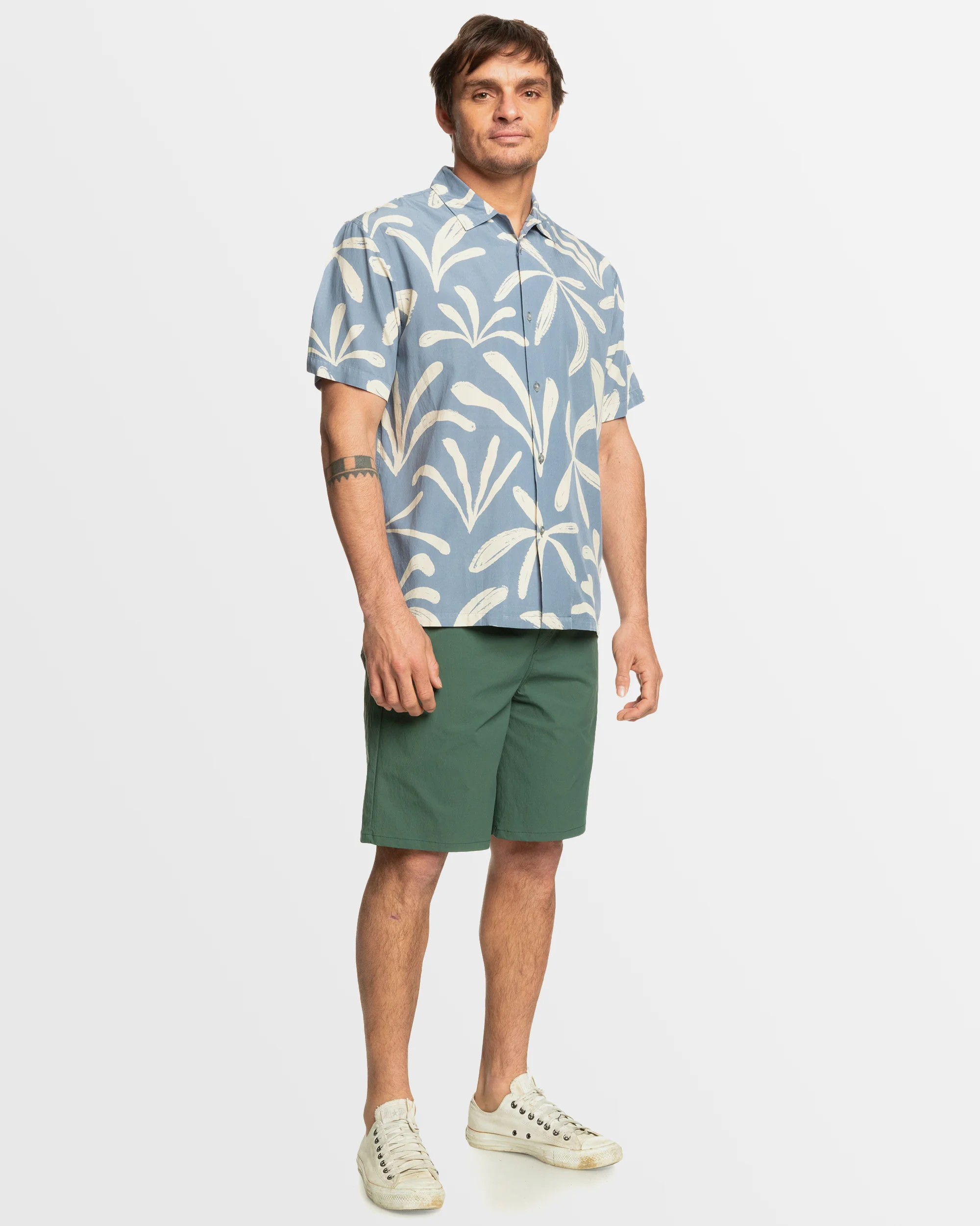 Mens Abstract Island Shirt
