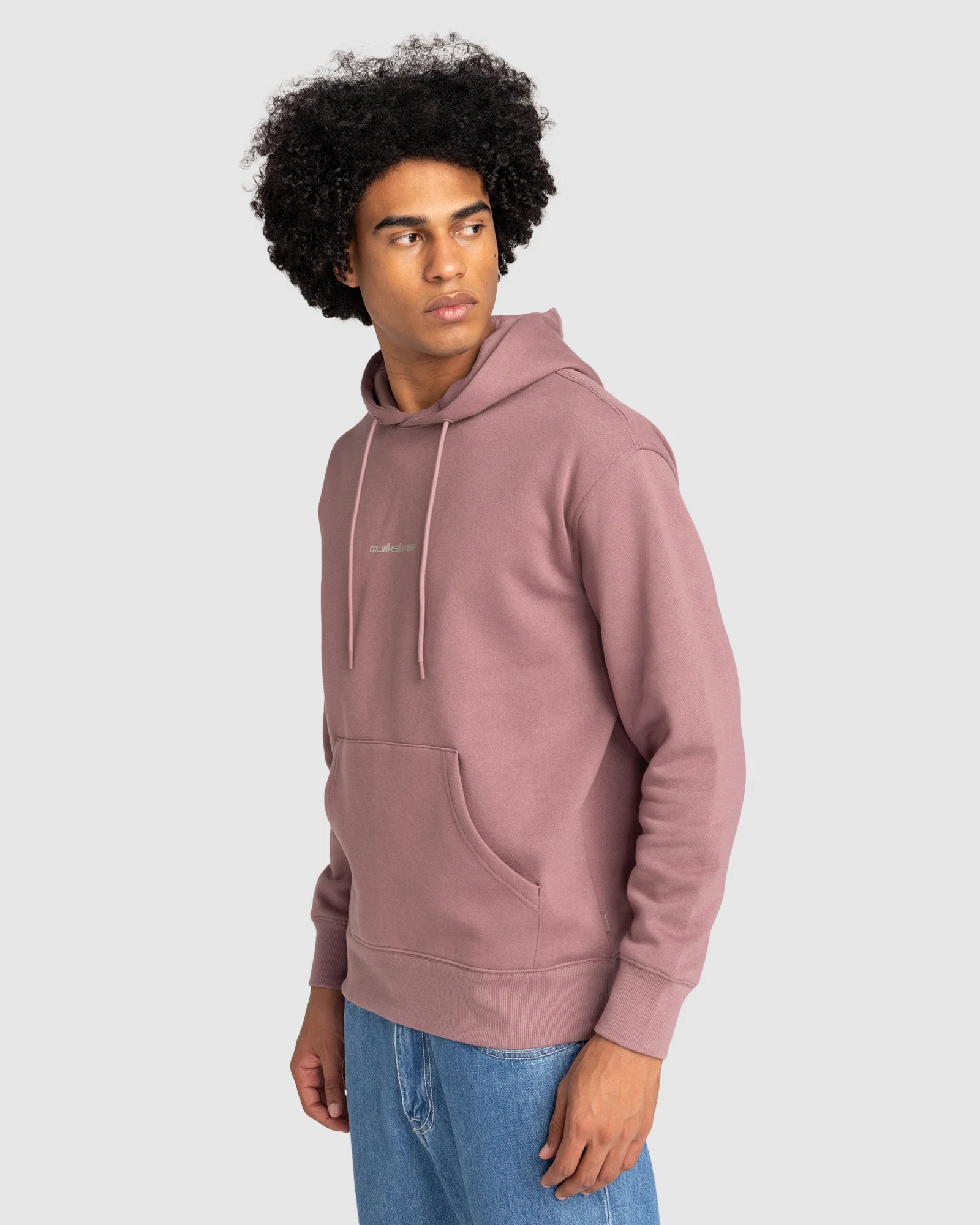 Mens Abstract Nature Pullover Hoodie - Image 2
