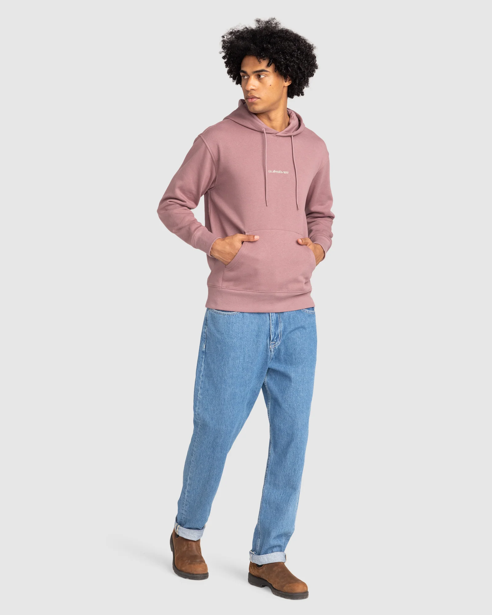 Mens Abstract Nature Pullover Hoodie - Image 5