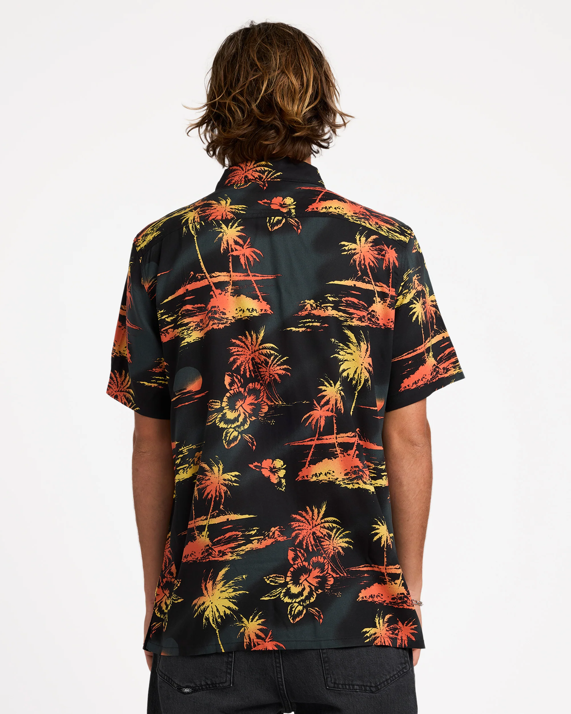 Mens Airflow Viscose Short Sleeve Shirt - Image 2