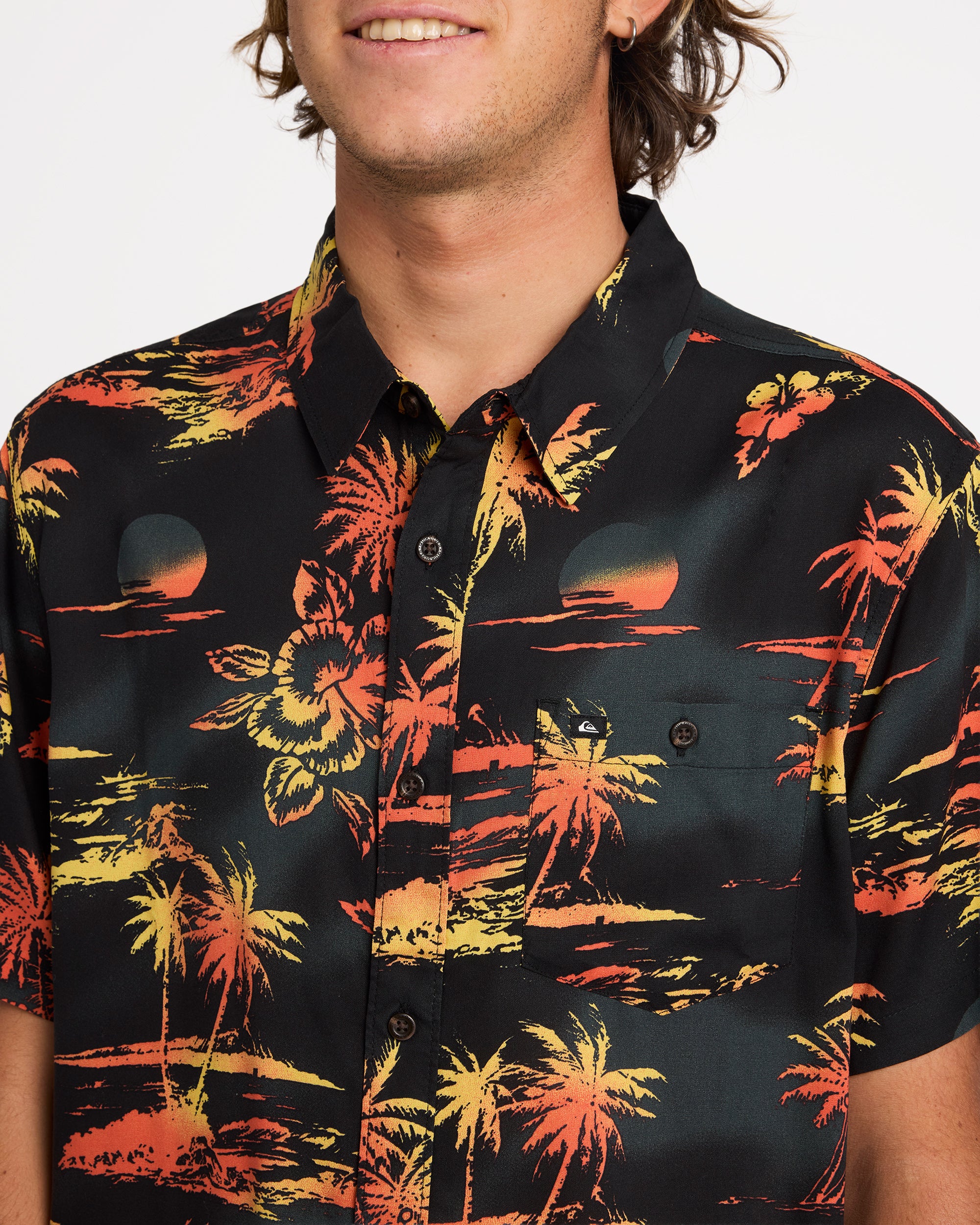 Mens Airflow Viscose Short Sleeve Shirt - Image 4