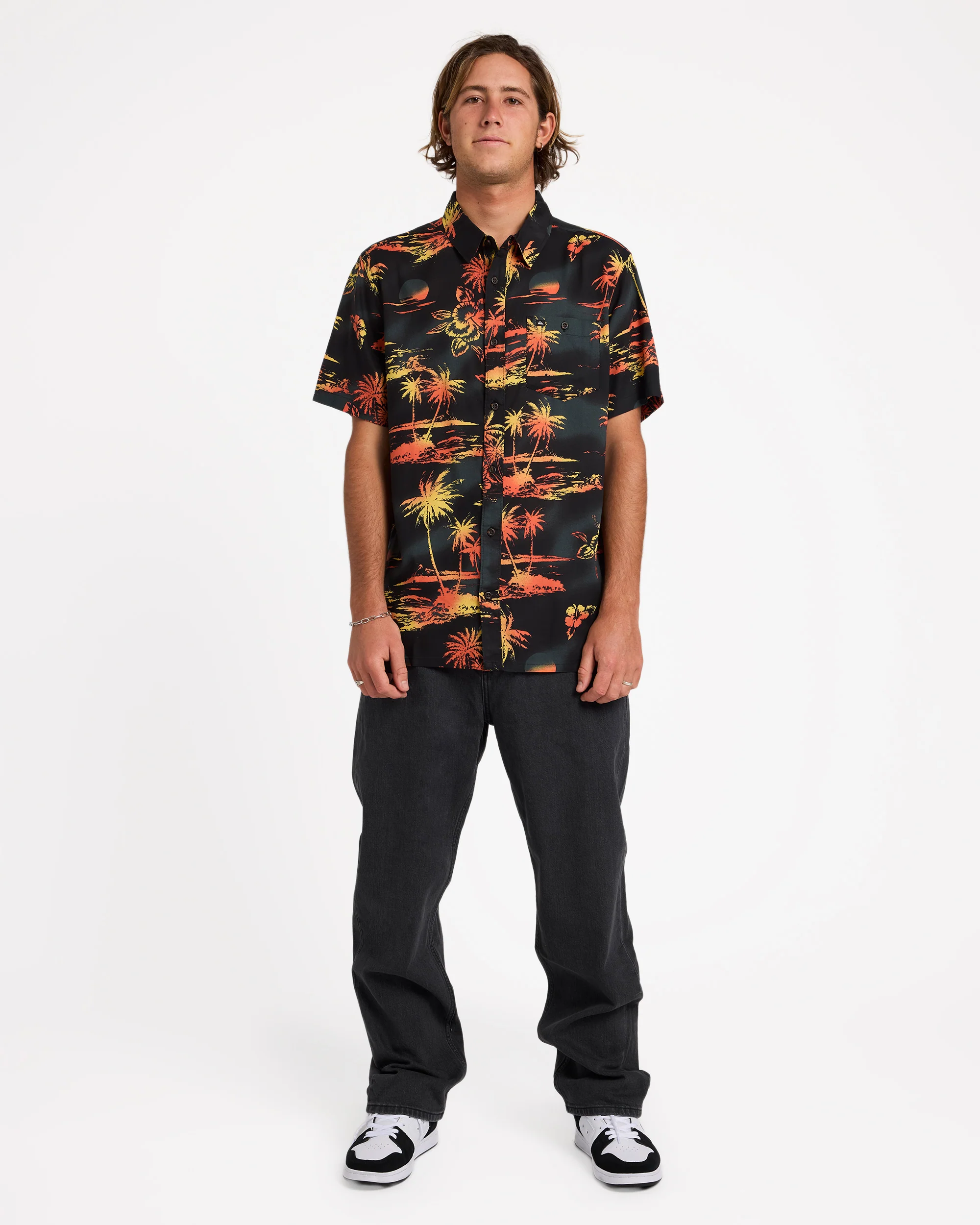 Mens Airflow Viscose Short Sleeve Shirt - Image 5
