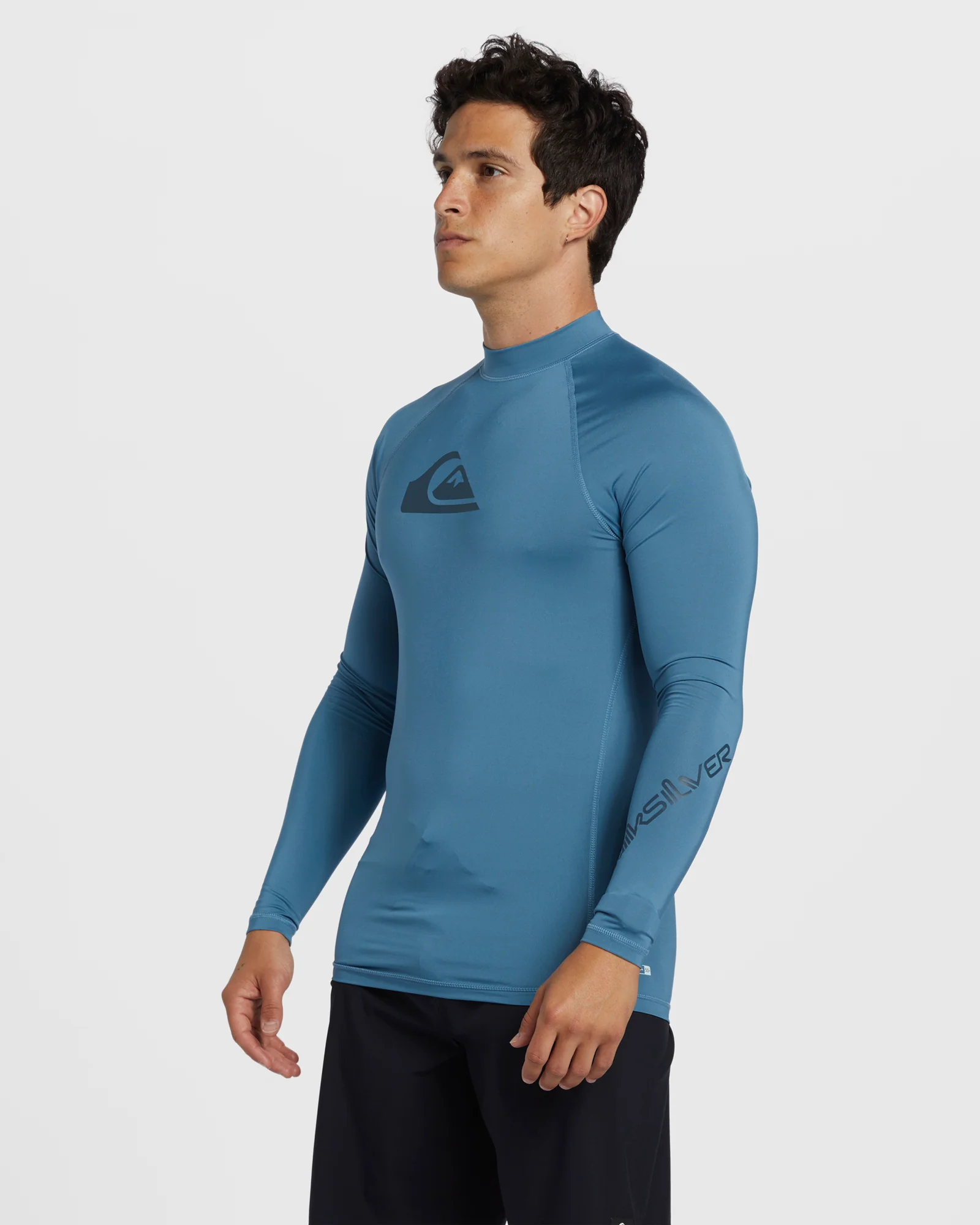 Mens All Time Long Sleeve Upf 50 Rash Vest - Image 2