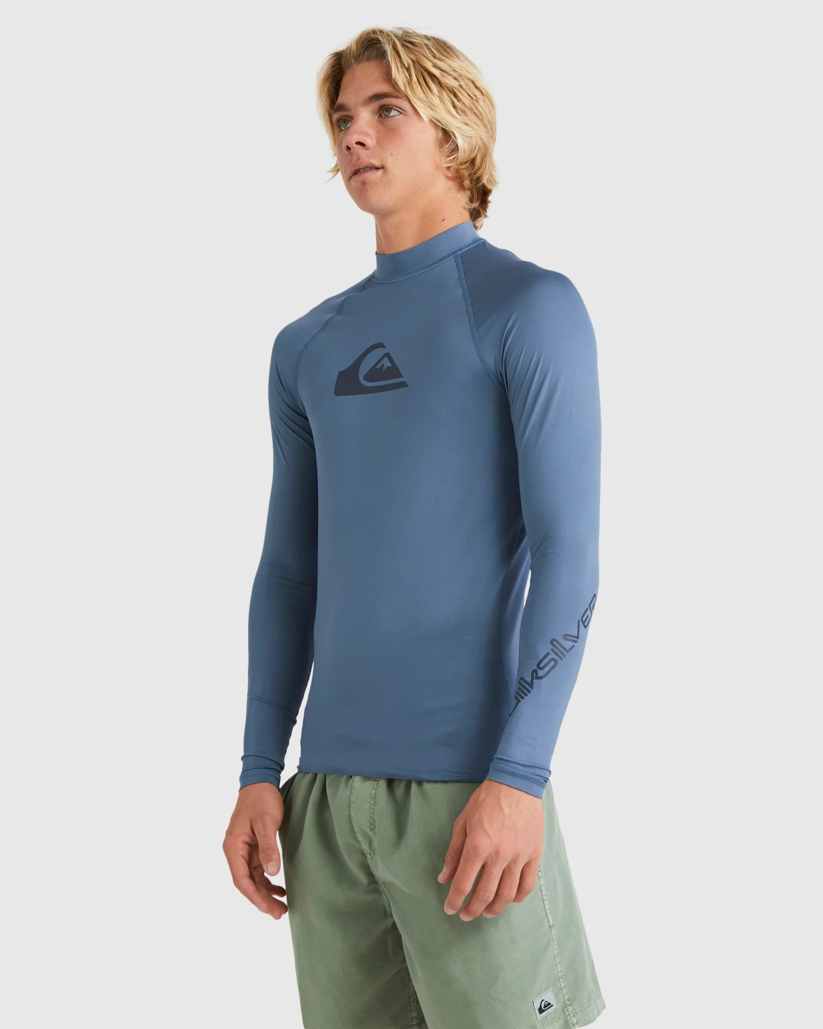 Mens All Time Long Sleeve Upf 50 Rash Vest - Image 2