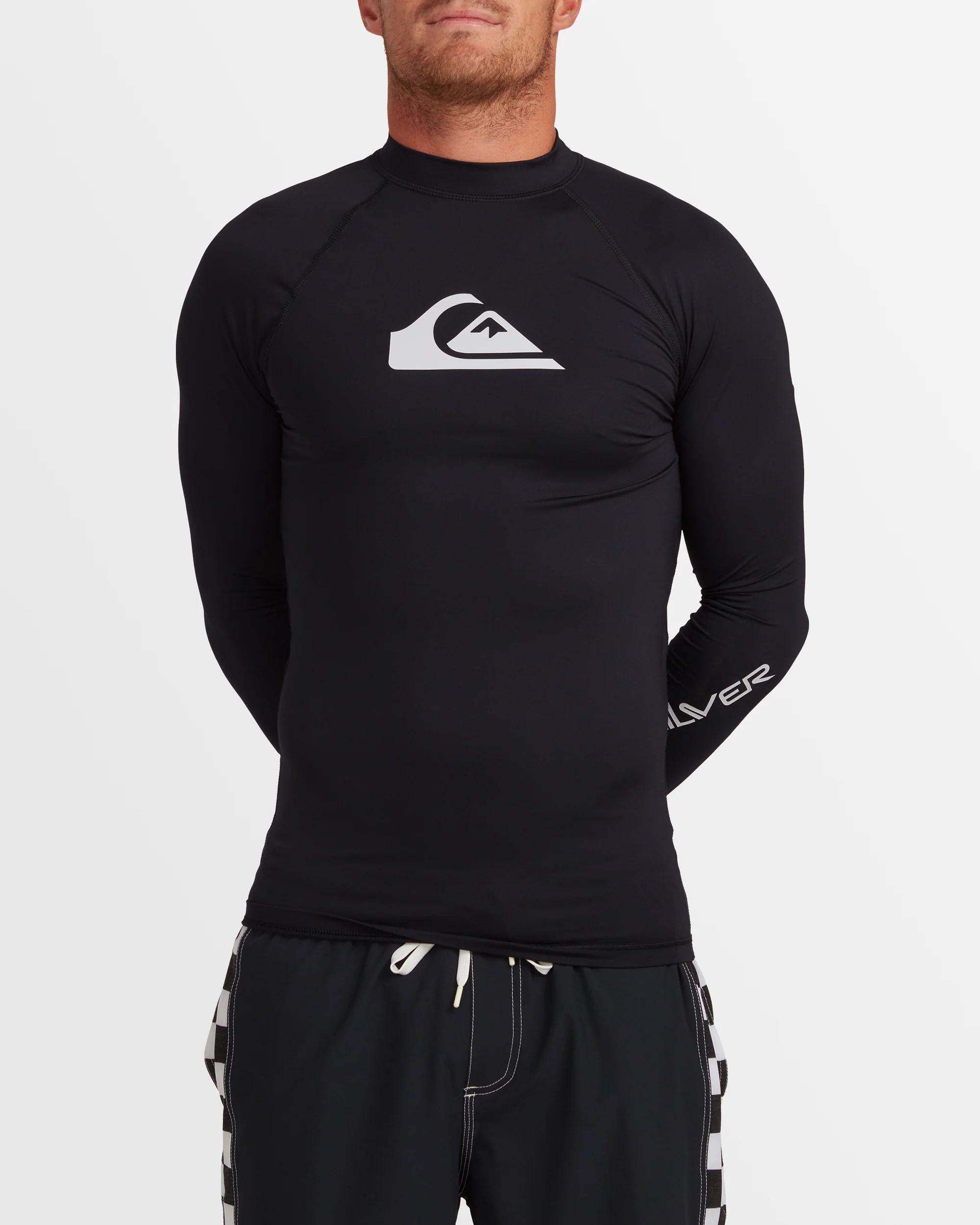 Mens All Time Long Sleeve Upf 50 Rash Vest - Image 3