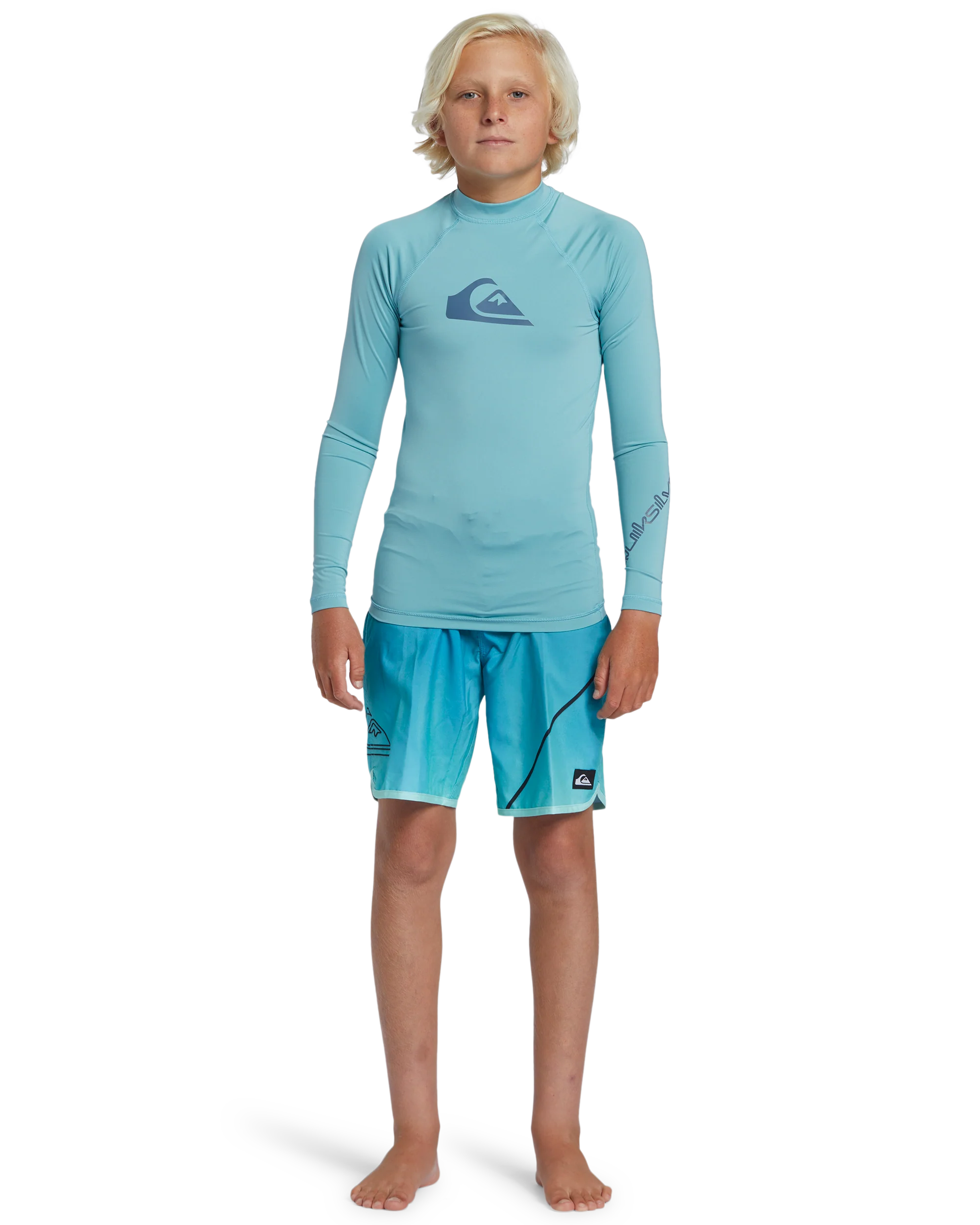 Boys 8-16 All Time Long Sleeve UPF 50 Rash Vest - Image 3
