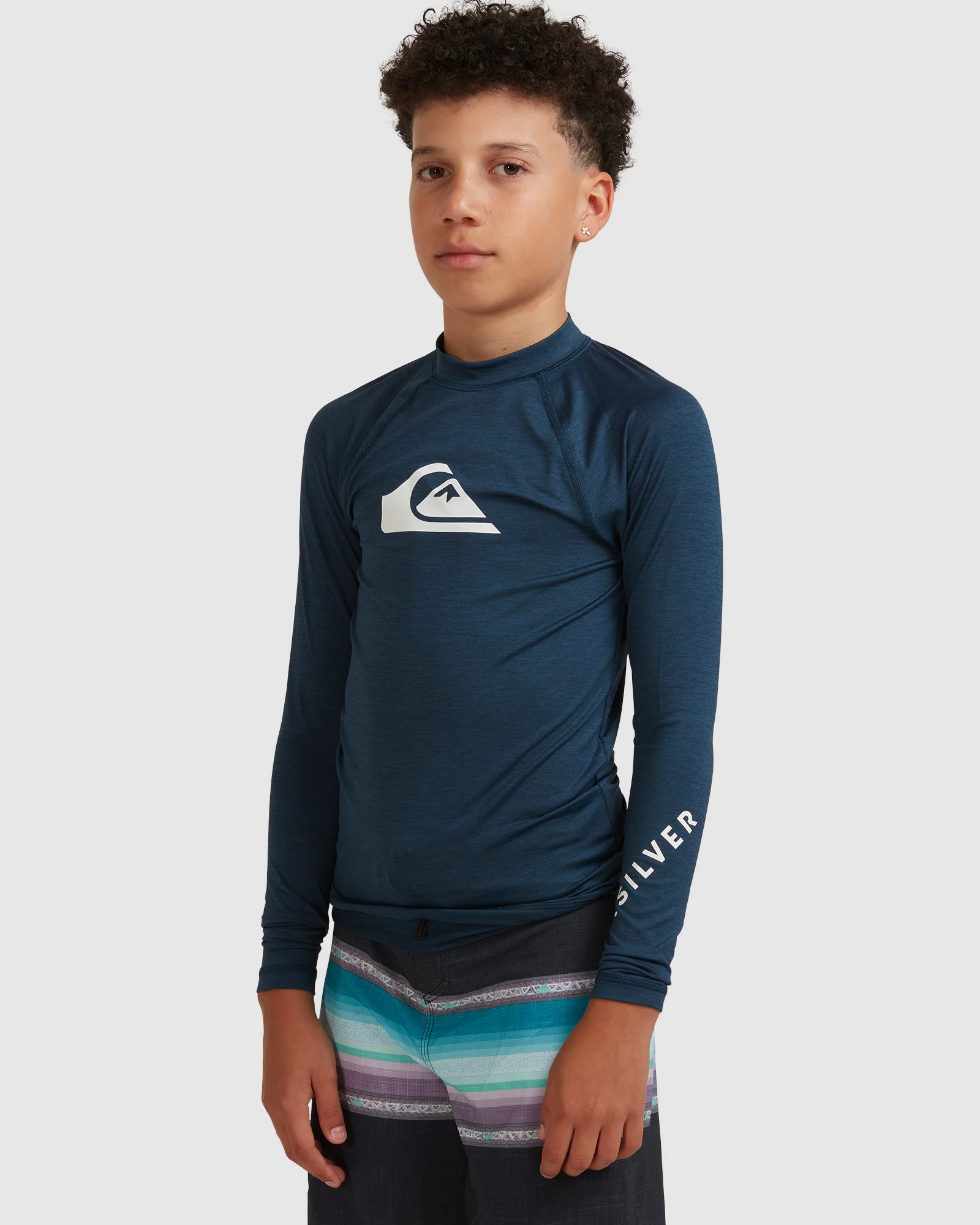 Boys 8-16 All Time Long Sleeve UPF 50 Rash Vest - Image 2