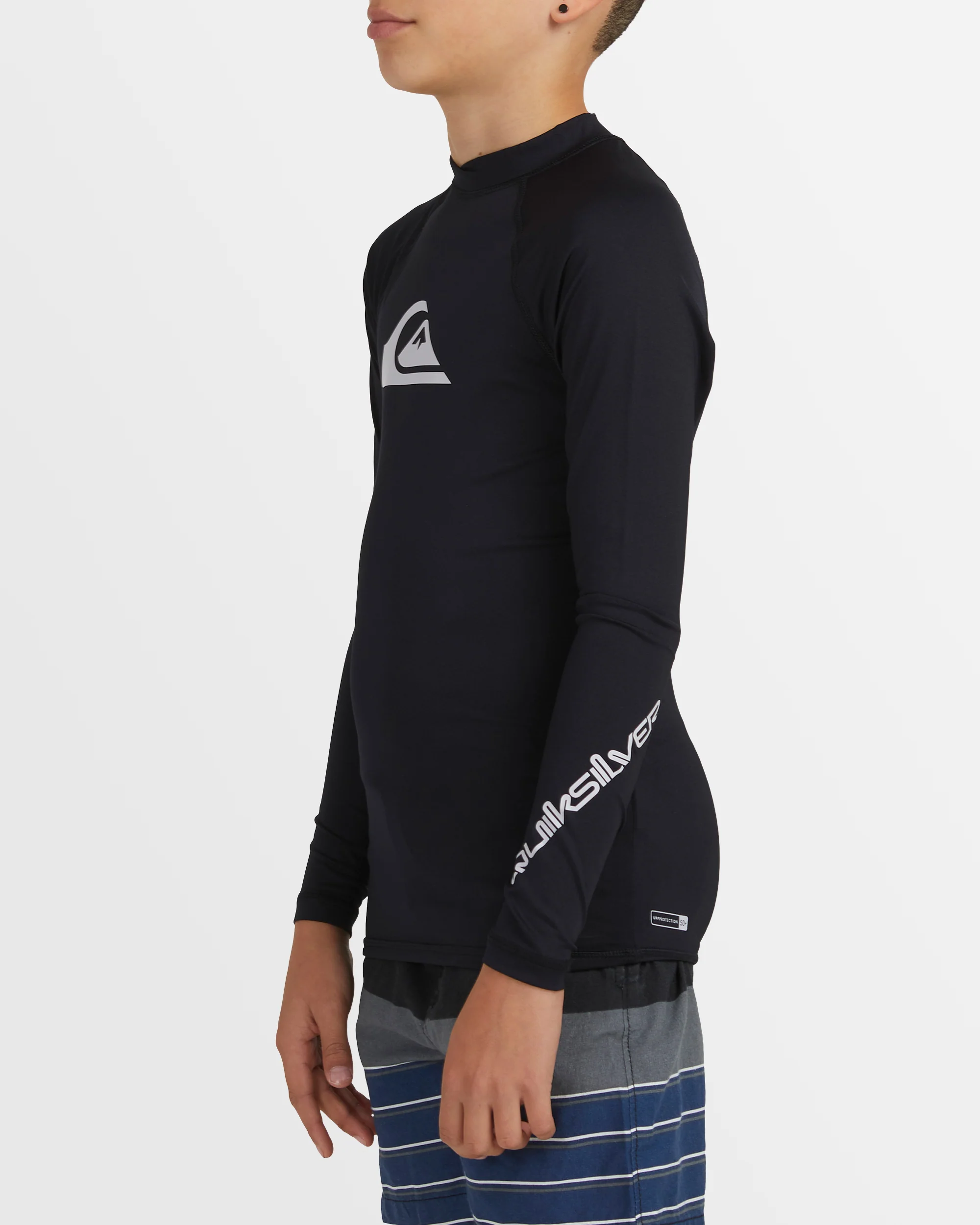 Boys 8-16 All Time Long Sleeve UPF 50 Rash Vest - Image 11