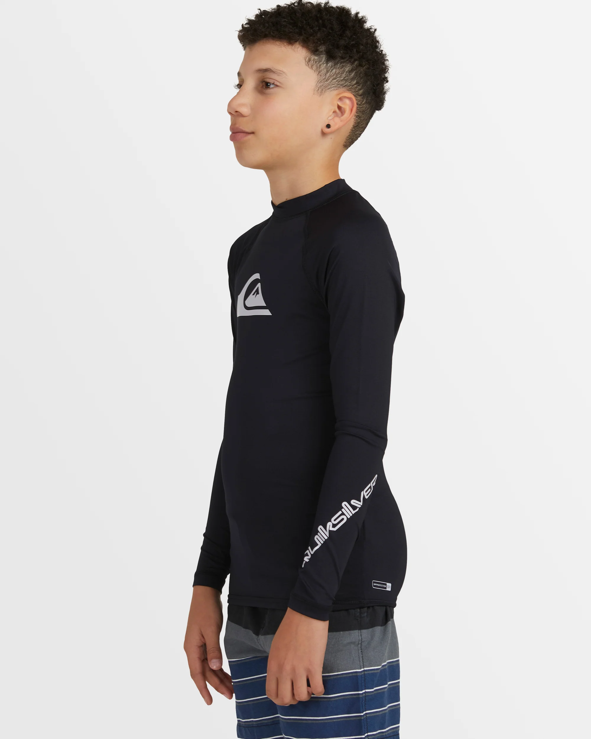 Boys 8-16 All Time Long Sleeve UPF 50 Rash Vest - Image 4
