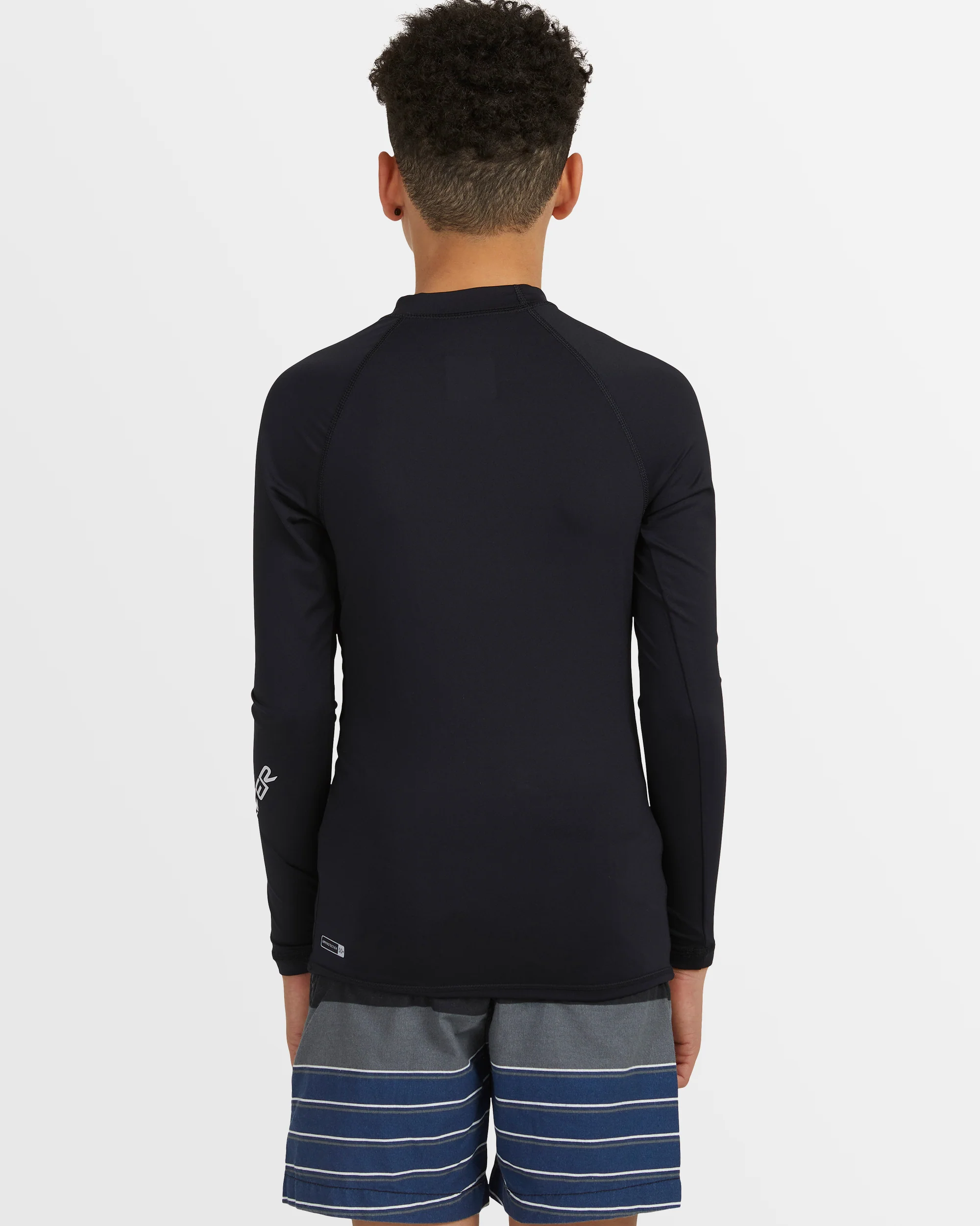 Boys 8-16 All Time Long Sleeve UPF 50 Rash Vest - Image 5