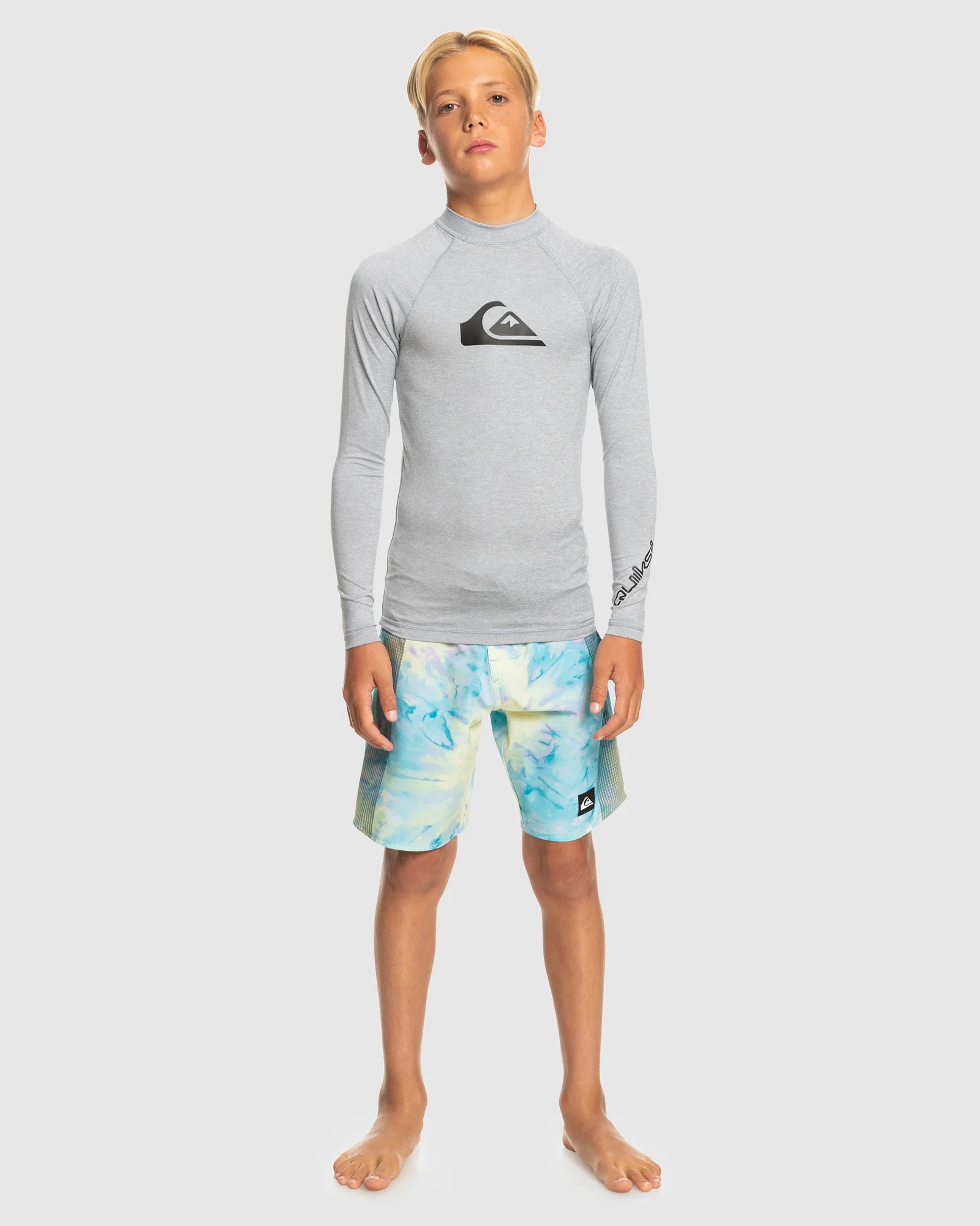 Boys 8-16 All Time Long Sleeve UPF 50 Rash Vest - Image 3