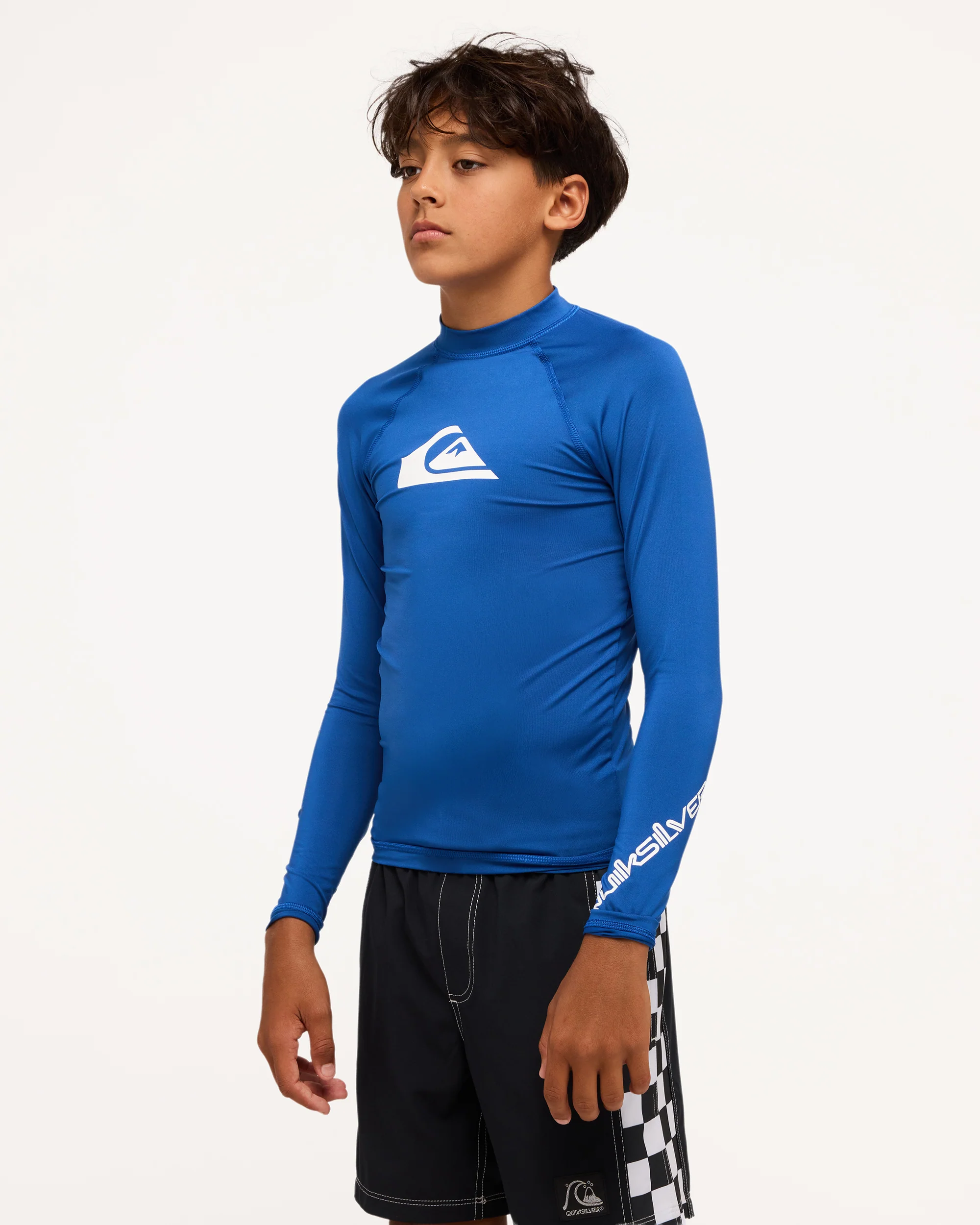 Boys 8-16 All Time Long Sleeve Rash Vest - Image 3