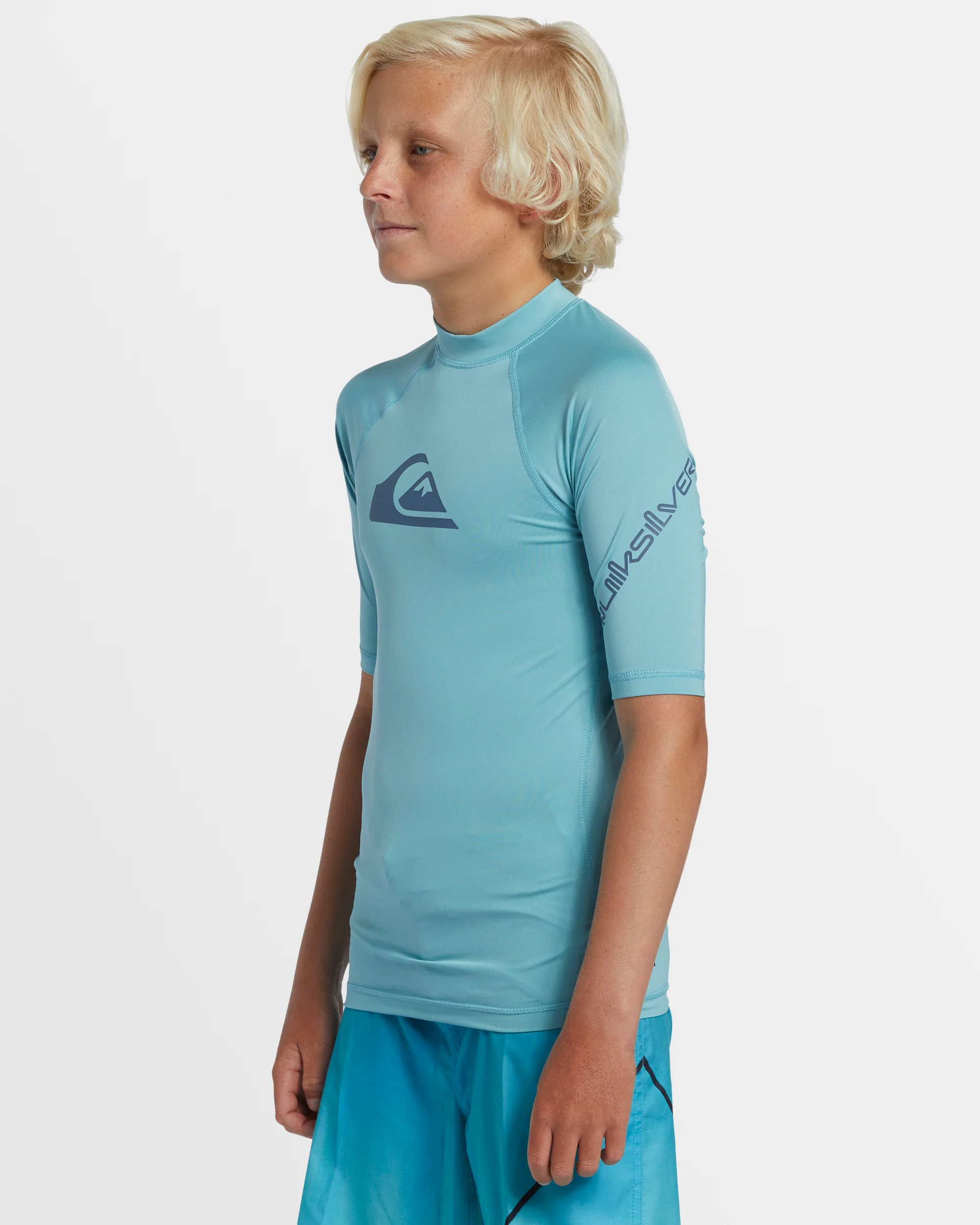 Boys 8-16 All Time Short Sleeve UPF 50 Rash Vest - Image 2
