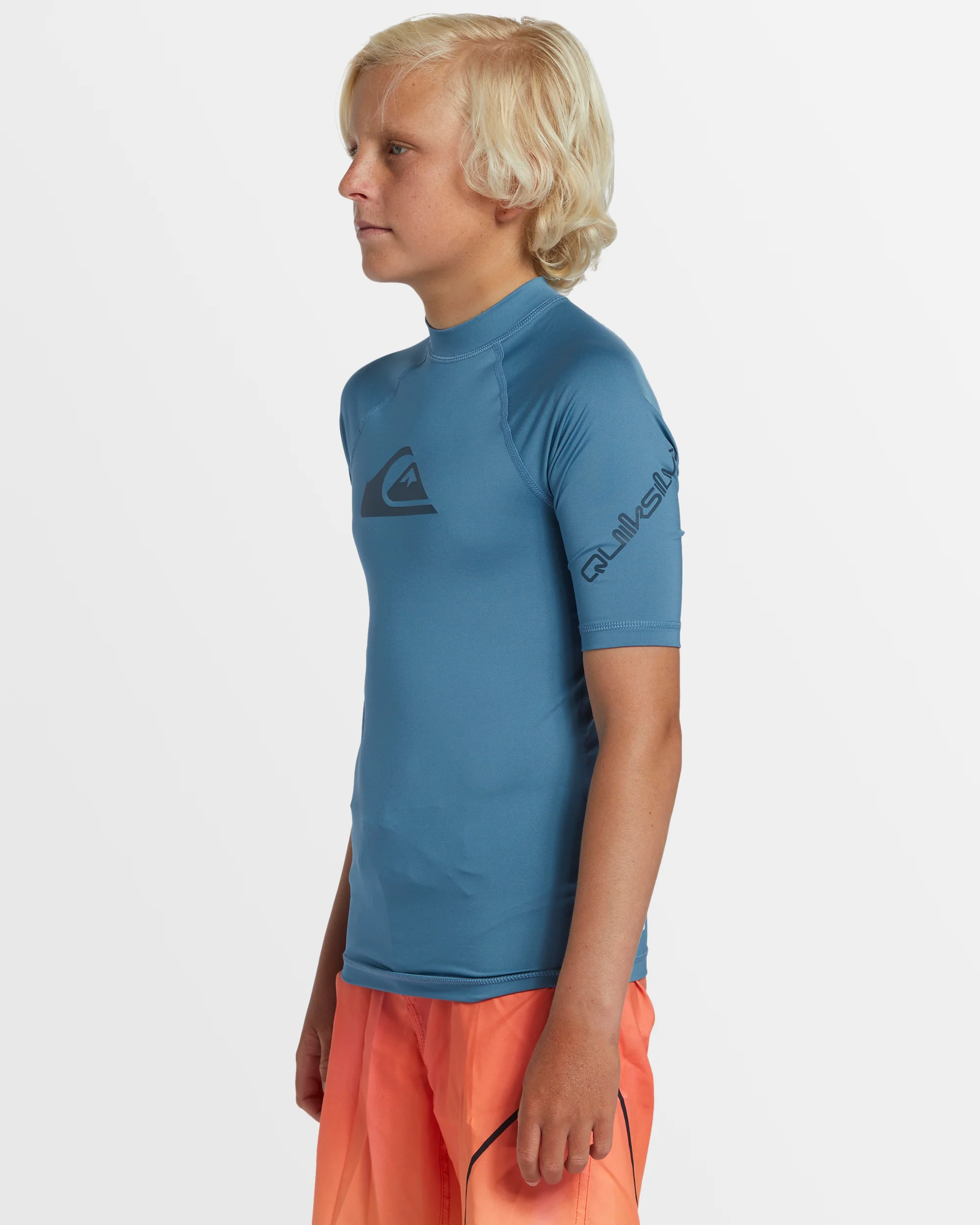 Boys 8-16 All Time Short Sleeve UPF 50 Rash Vest - Image 2