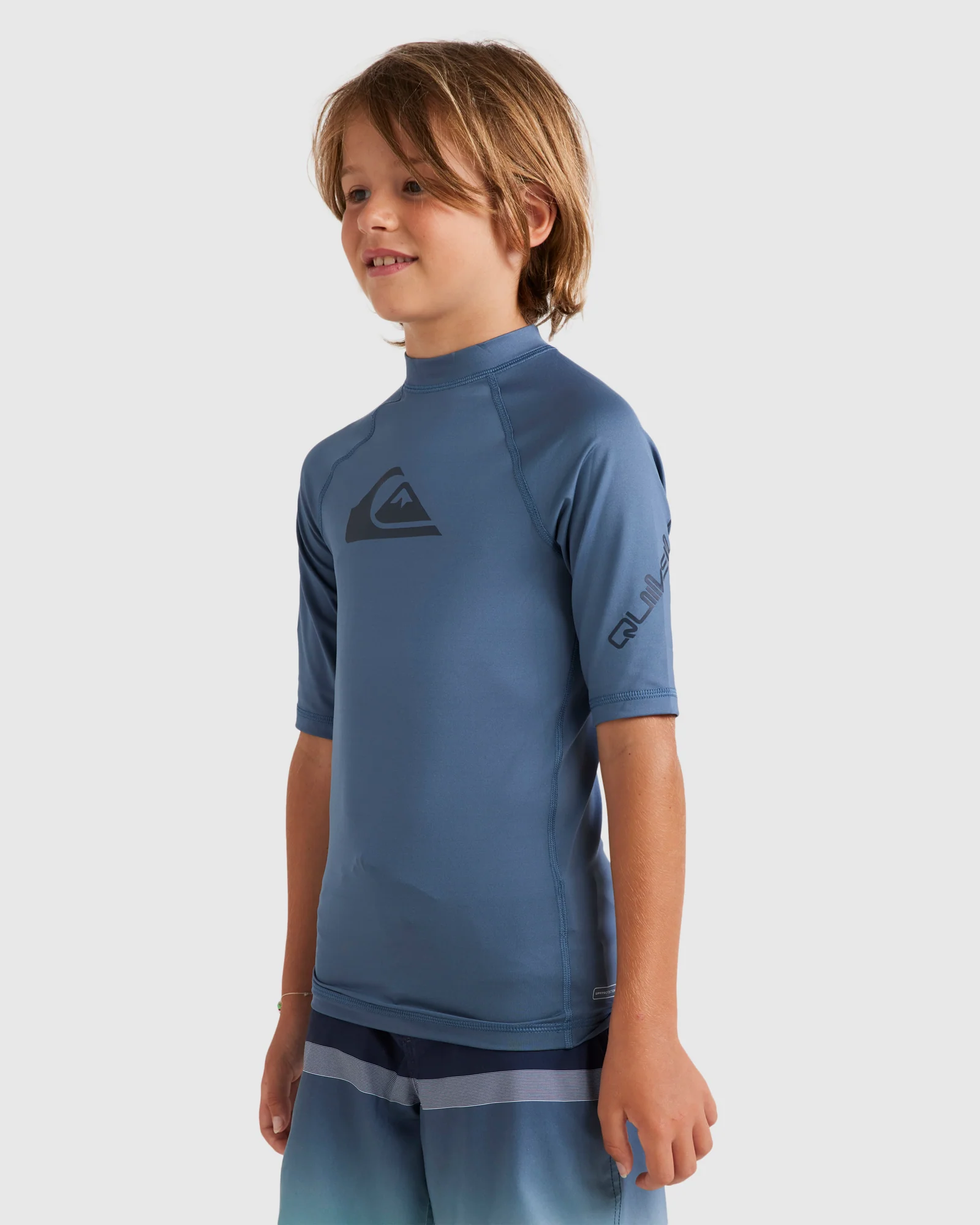 Boys 8-16 All Time Short Sleeve UPF 50 Rash Vest - Image 2
