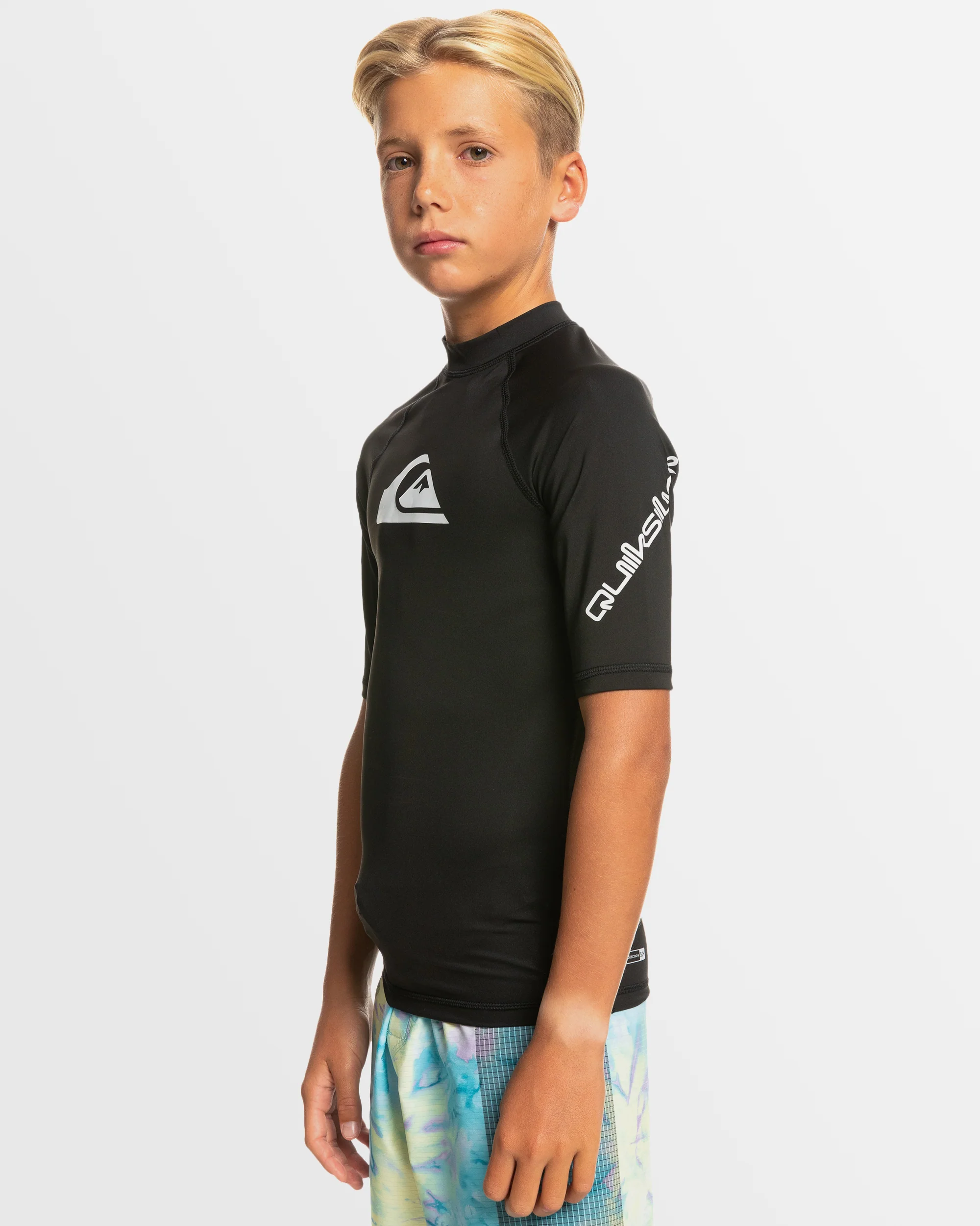 Boys 8-16 All Time Short Sleeve UPF 50 Rash Vest - Image 3