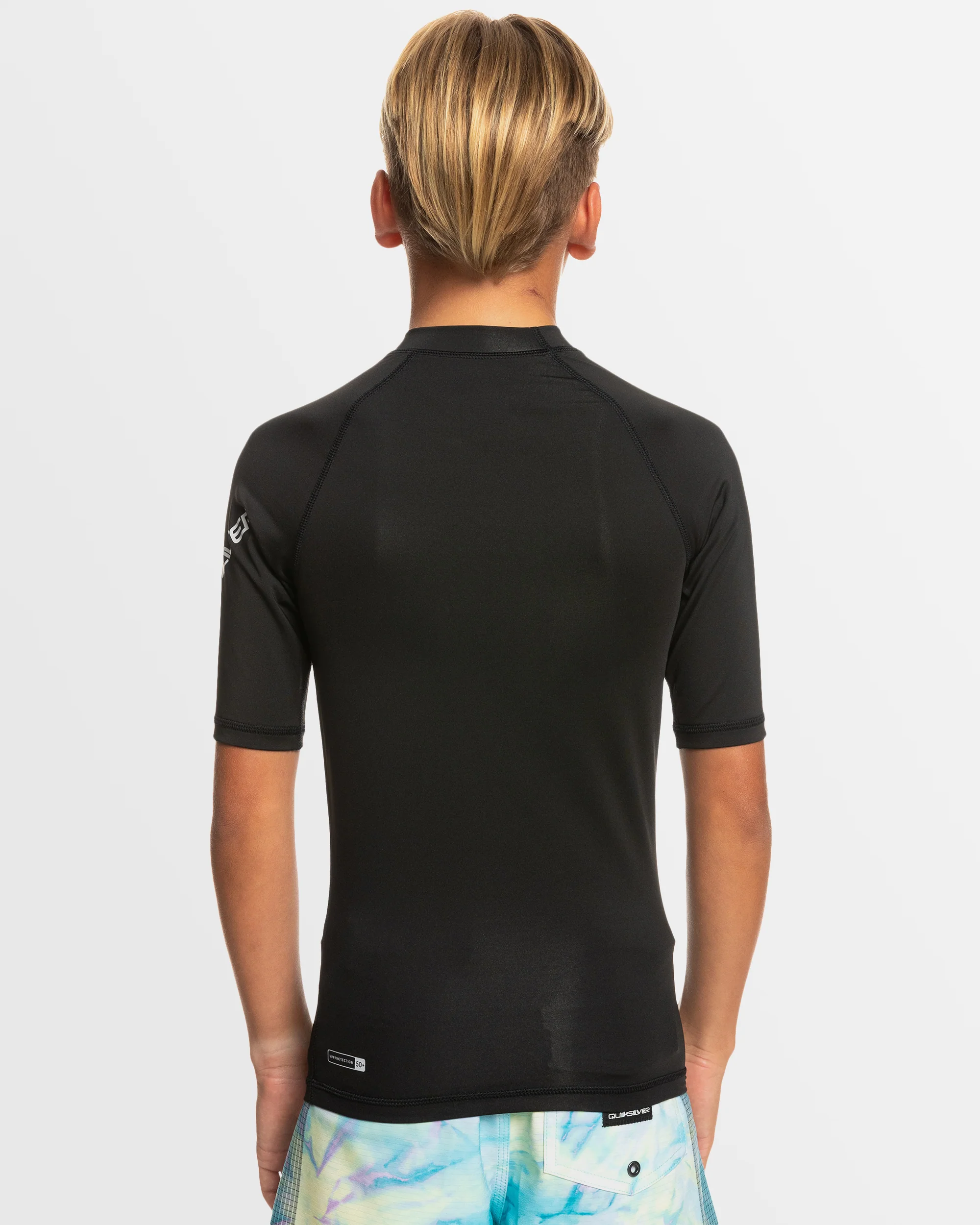 Boys 8-16 All Time Short Sleeve UPF 50 Rash Vest - Image 5