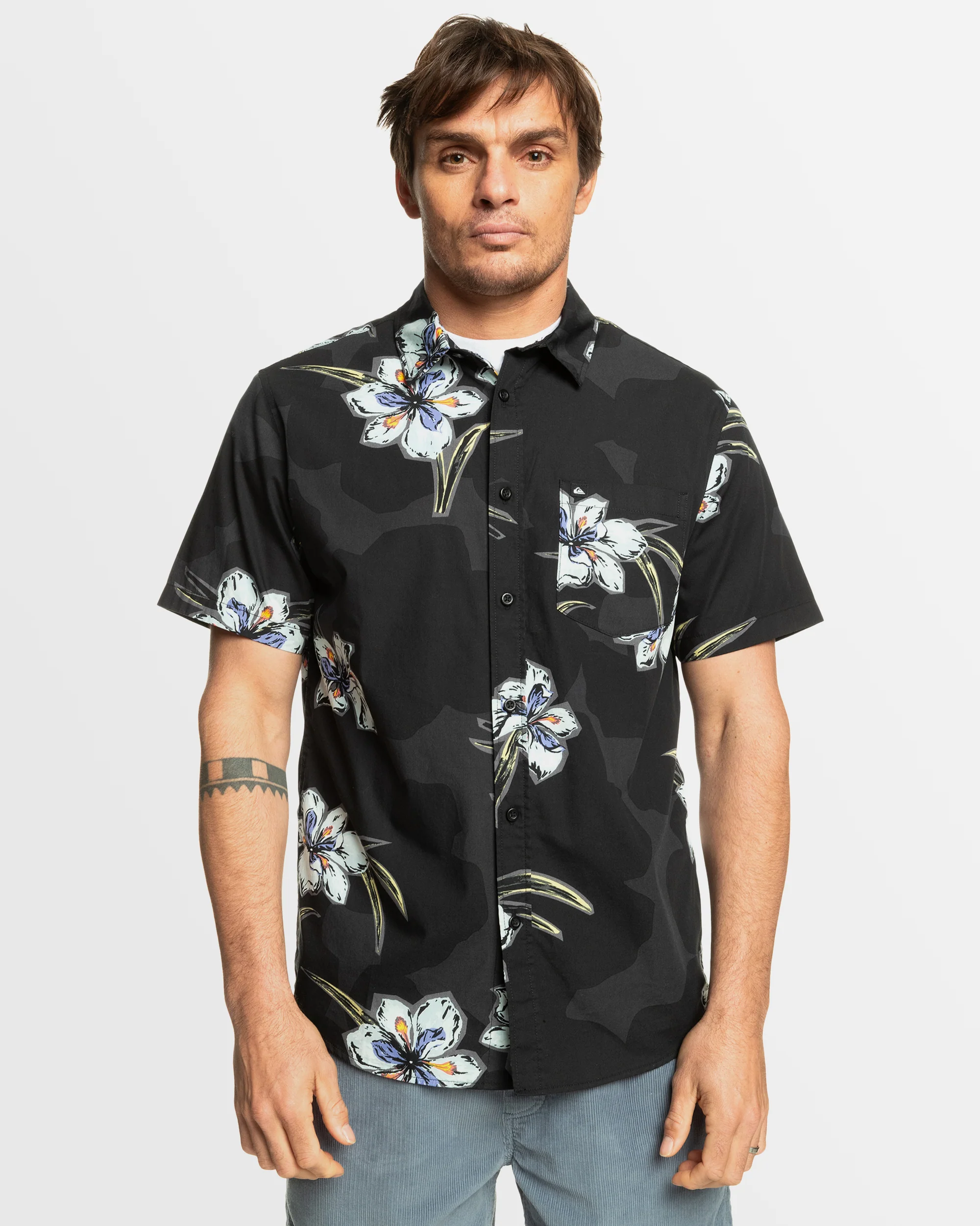 Mens Apero Stretch Classic Shirt - Image 7