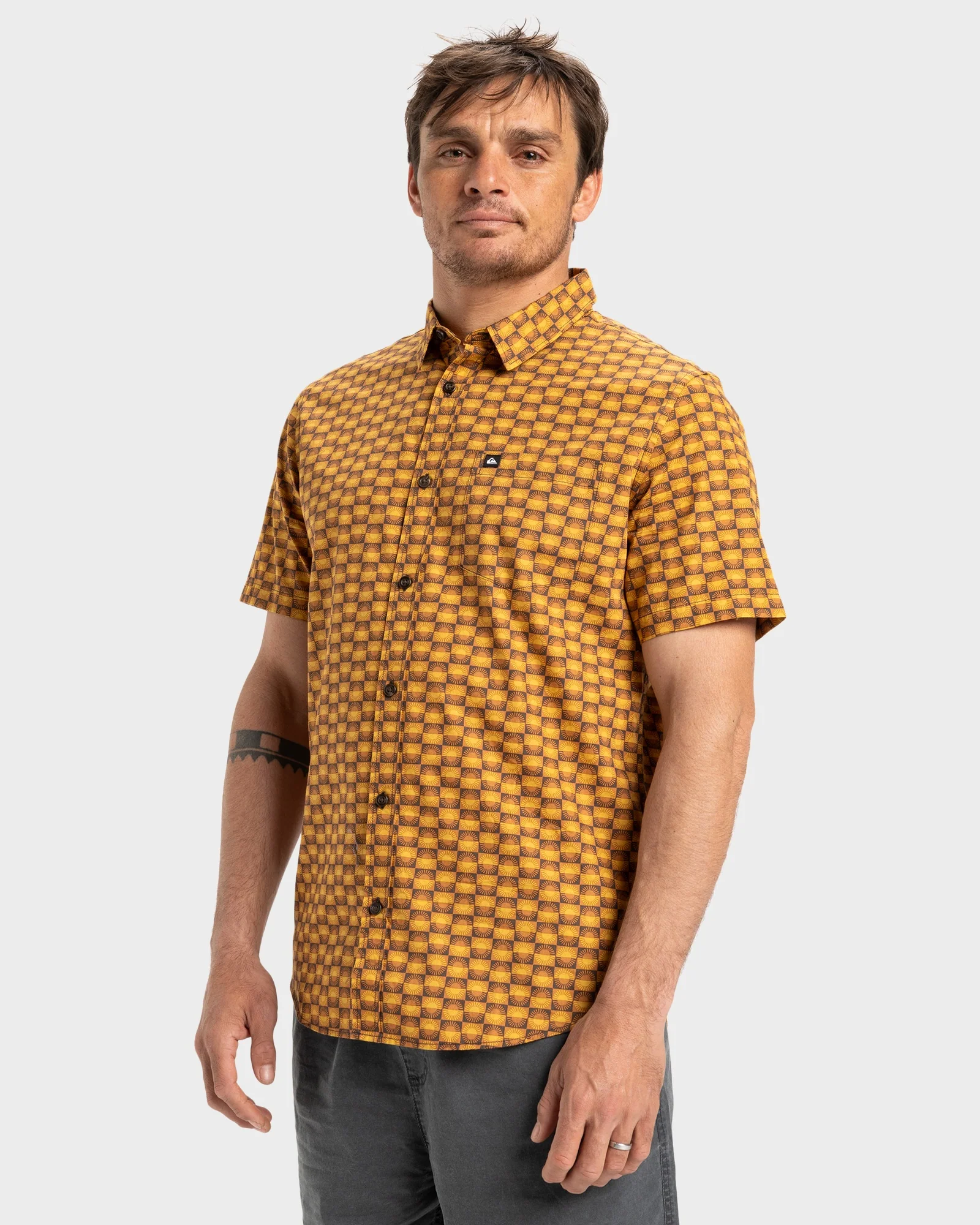 Mens Apero Organic Classic Short Sleeve Shirt - Image 2