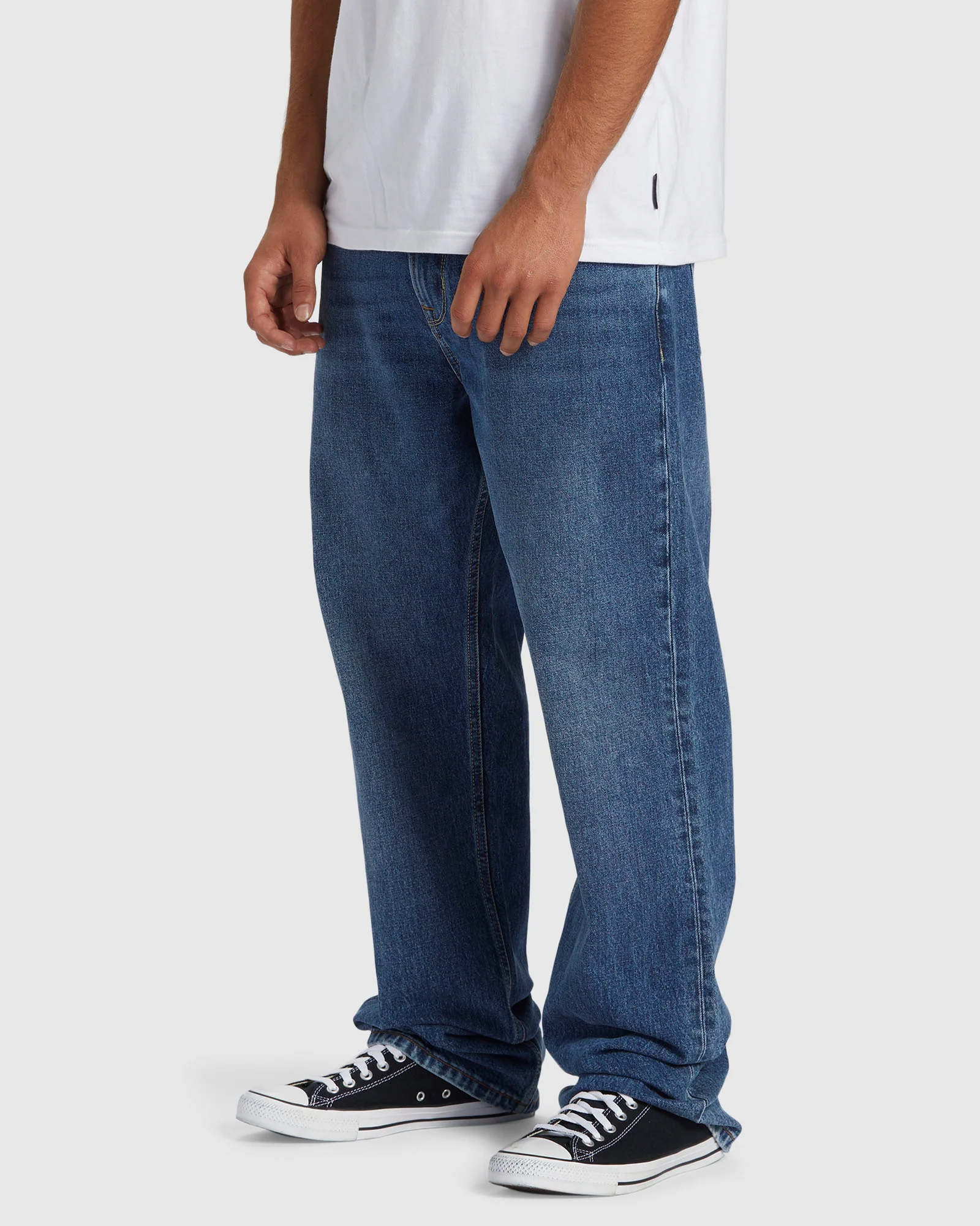 Mens Aqua Cult Aged Straight Fit Jeans - Image 2