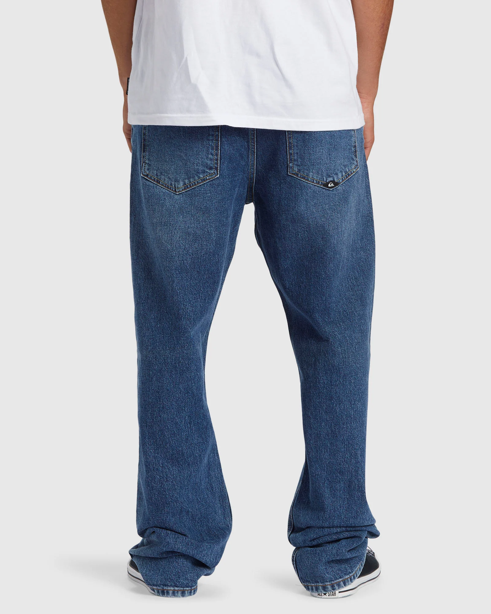 Mens Aqua Cult Aged Straight Fit Jeans - Image 3