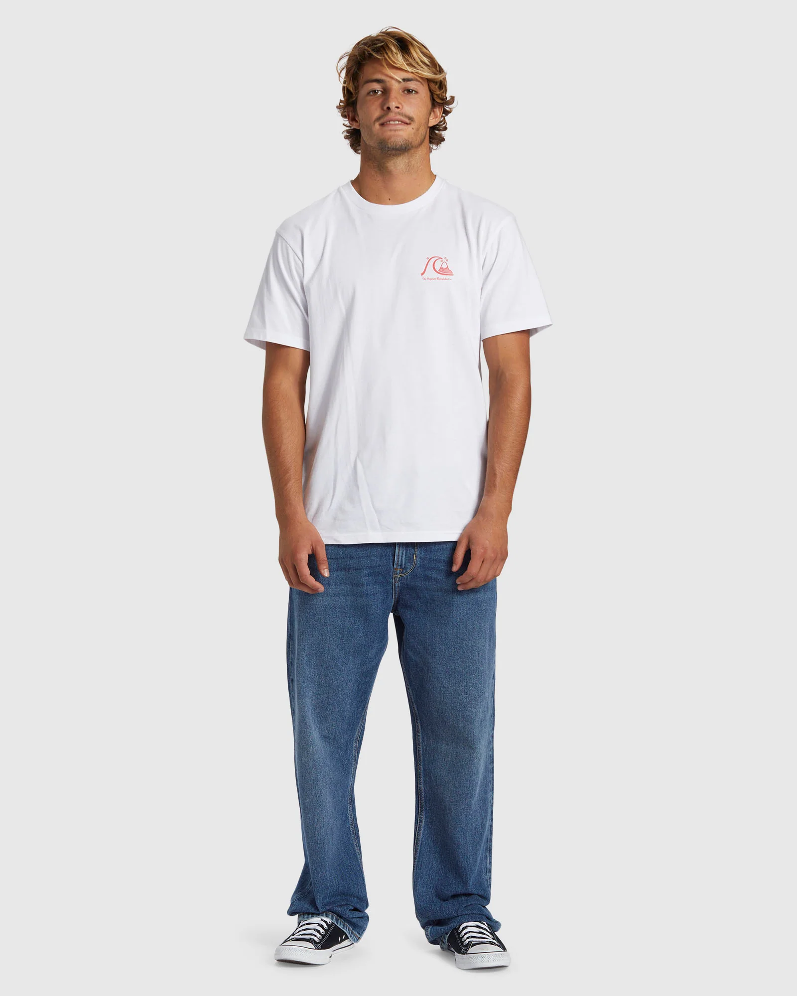 Mens Aqua Cult Aged Straight Fit Jeans - Image 5