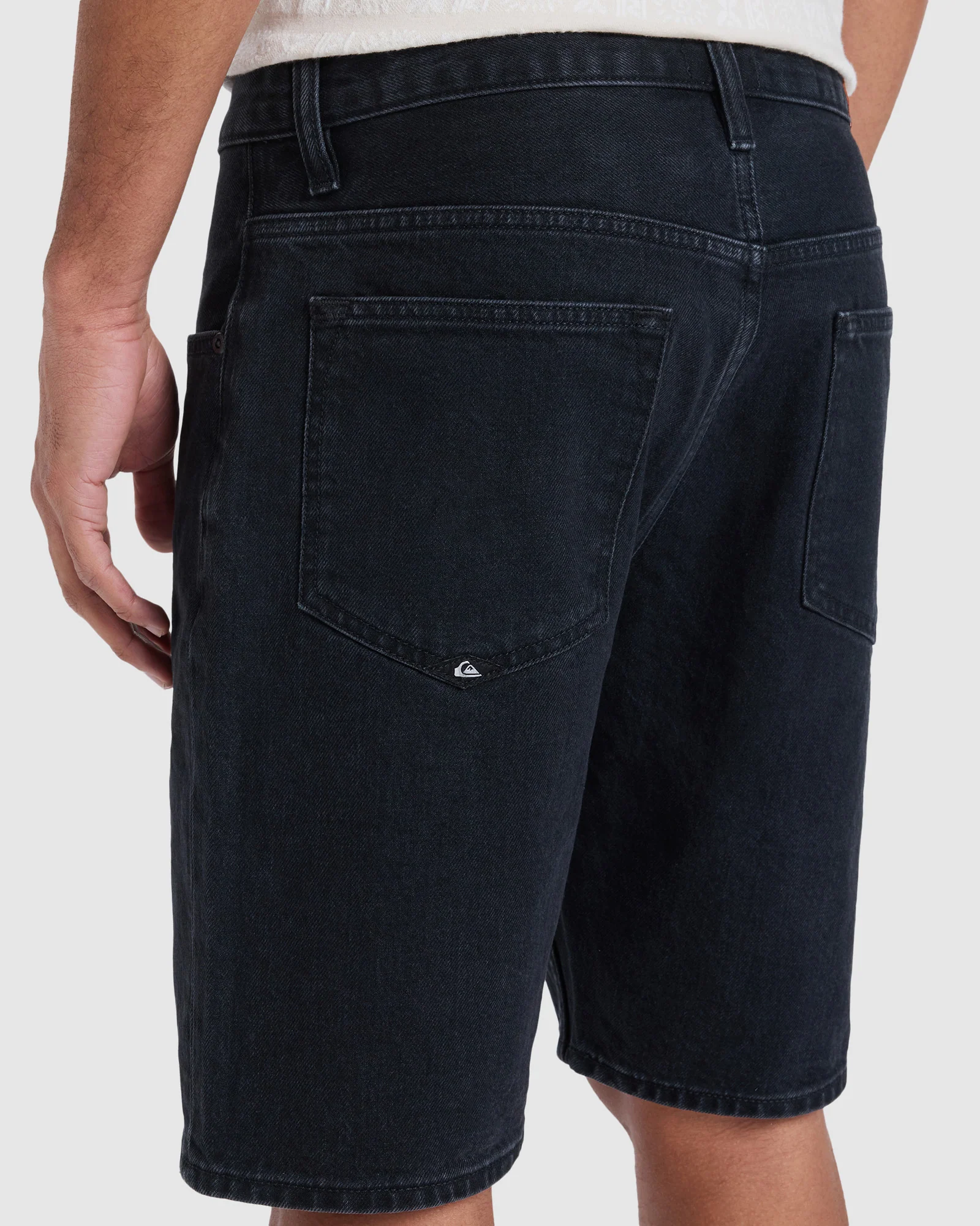 Mens Aqua Cult 20" Denim Shorts - Image 4