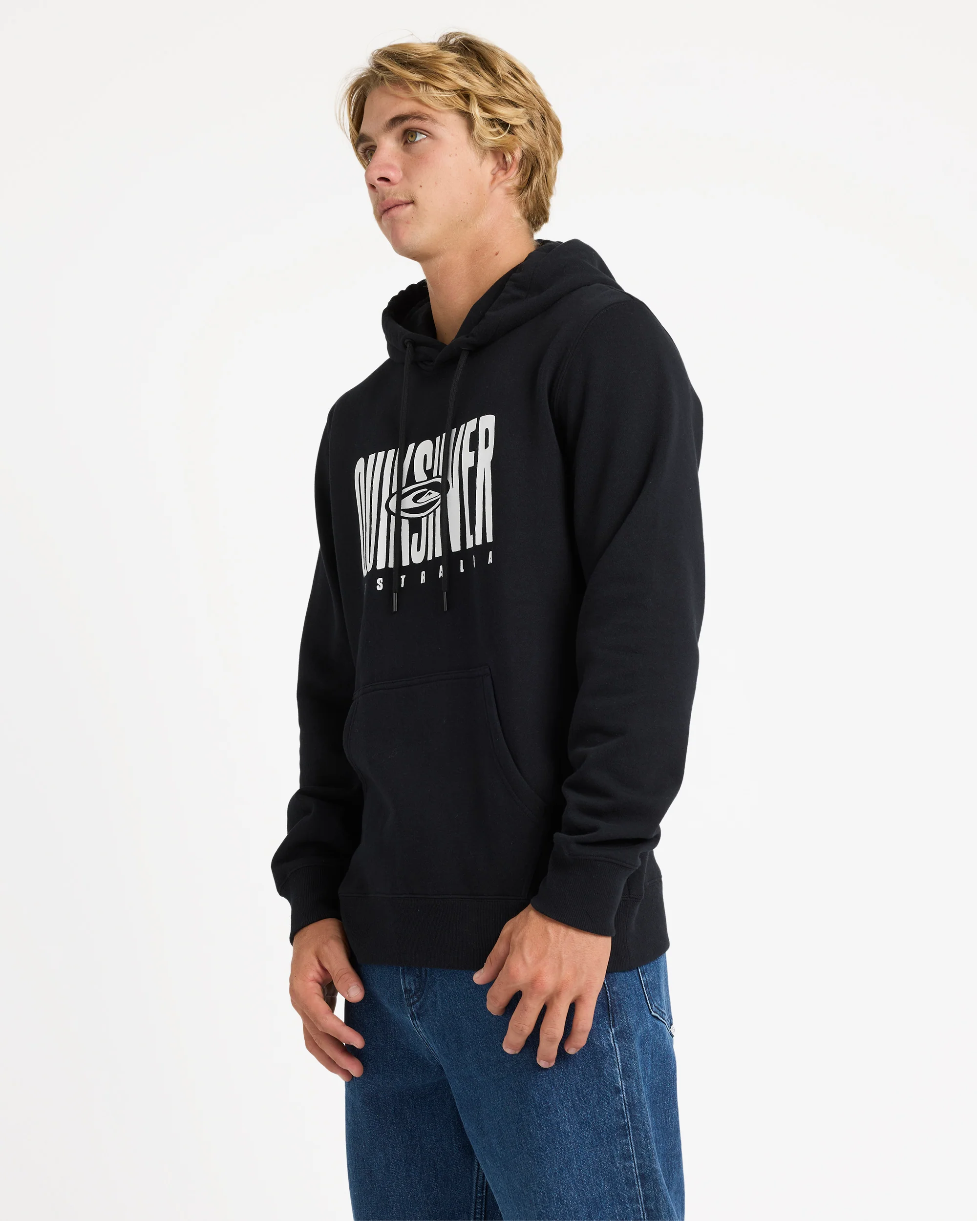 Mens Aus Stack Pullover Hoodie - Image 2