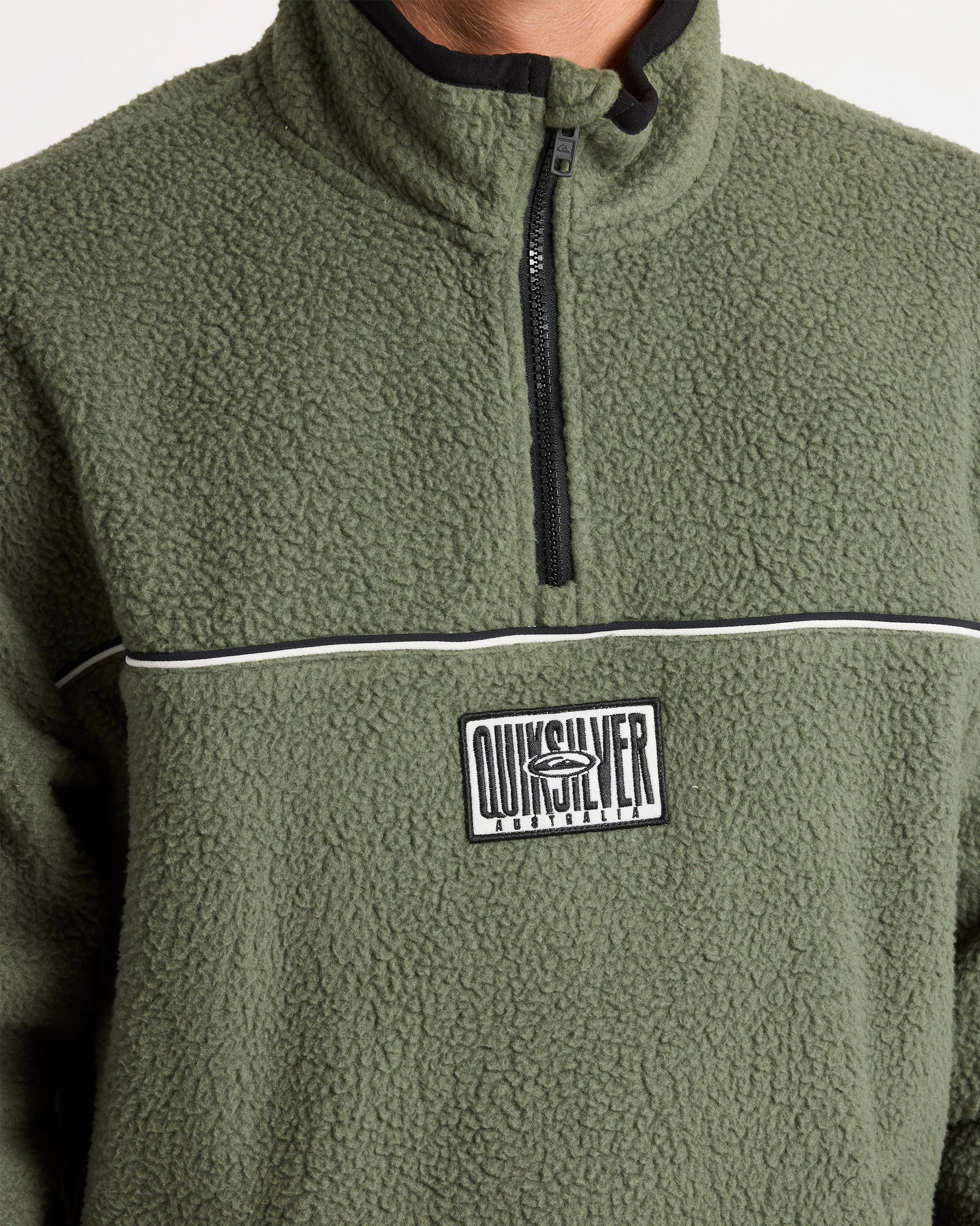Mens Aus Stack Polar Pullover Sweatshirt - Image 4