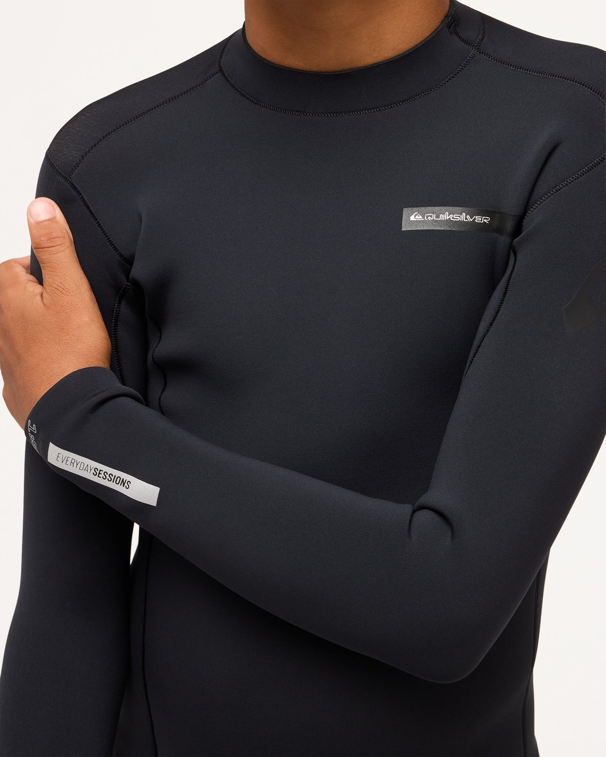 Boys 8-16 1.5mm B Everyday Sessions Long Sleeve Wetsuit Top - Image 4