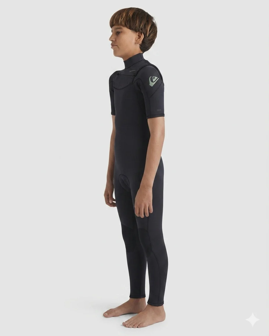 Boys 8-16 2/2mm Everyday Sessions Chest Zip Springsuit - Image 8
