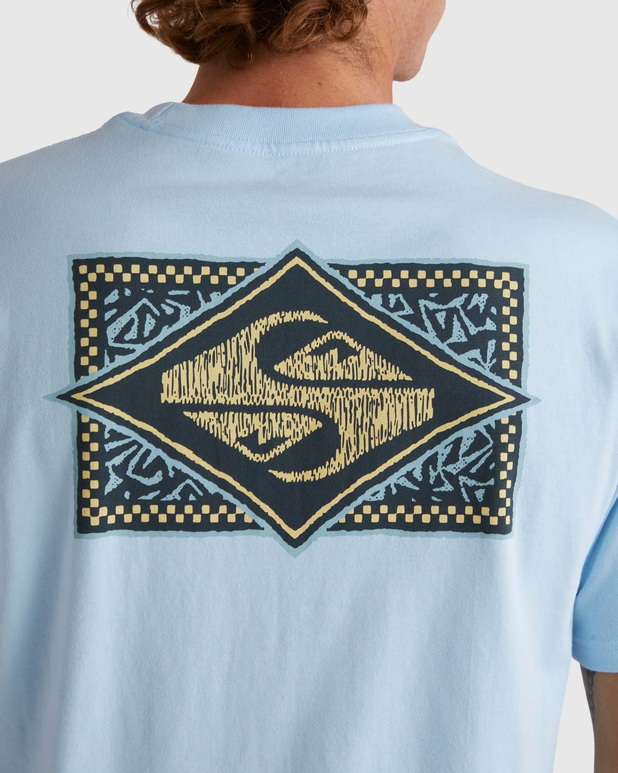 Mens Back Flash Oversized T-shirt - Image 4