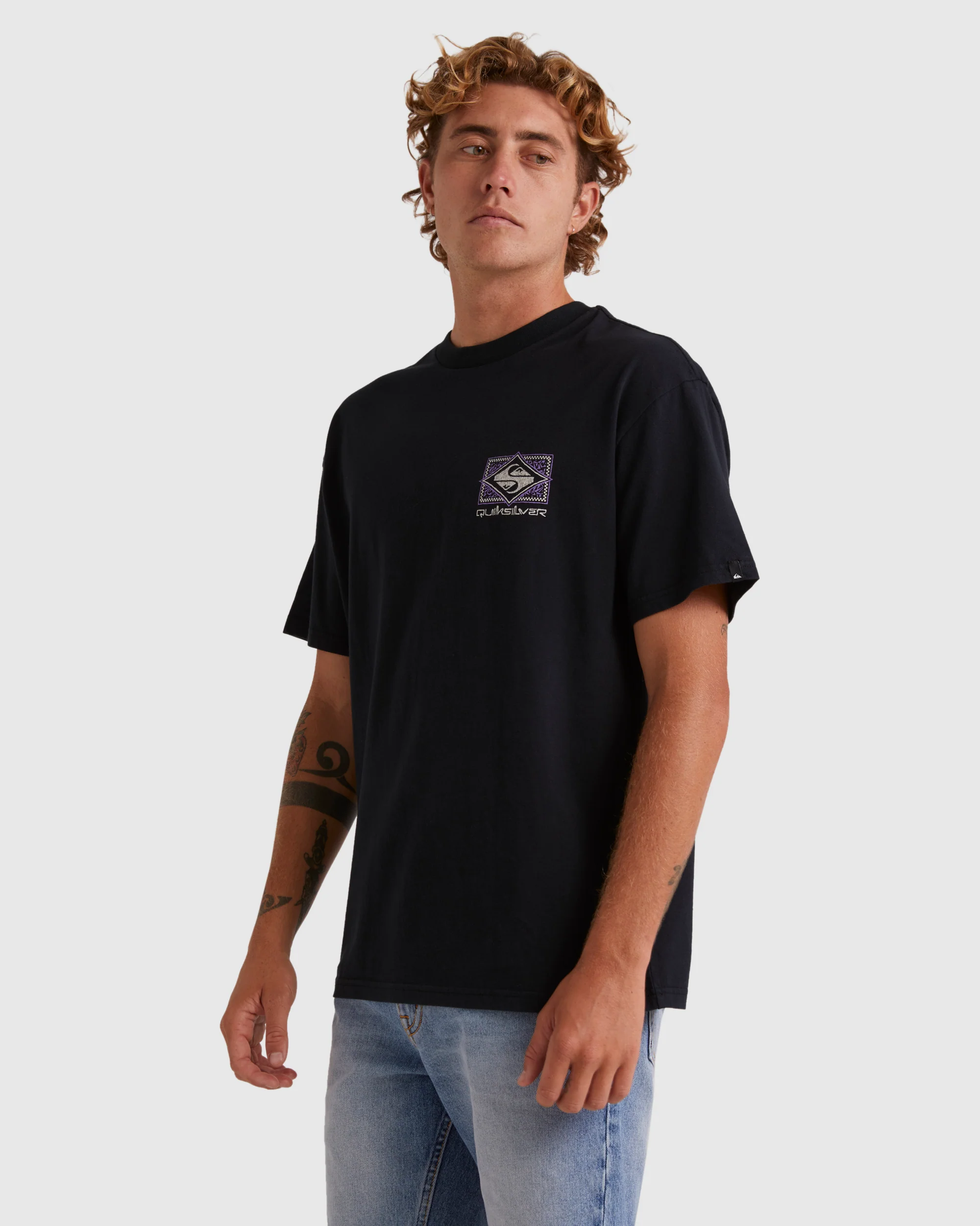 Mens Back Flash Oversized T-shirt - Image 2