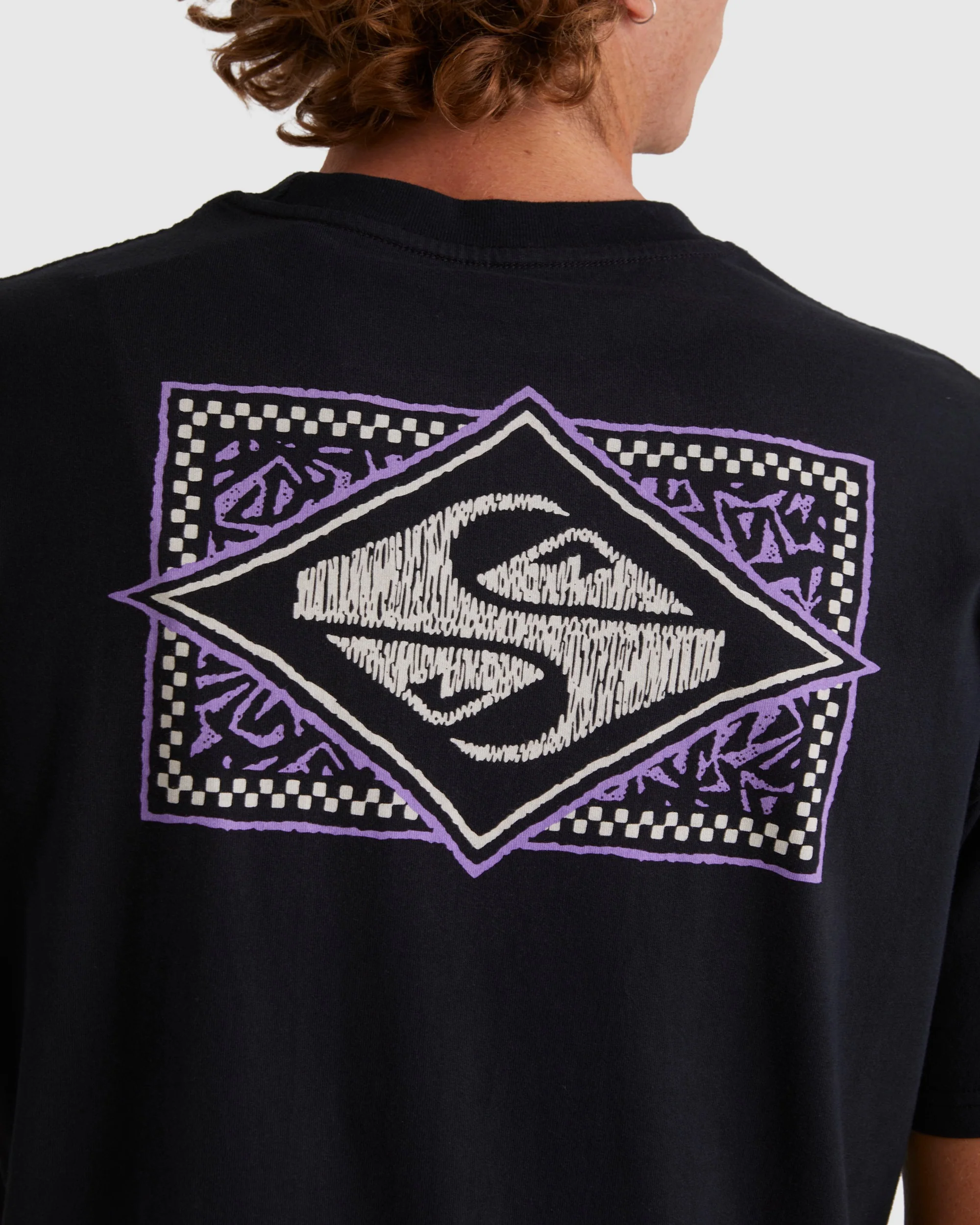 Mens Back Flash Oversized T-shirt - Image 4