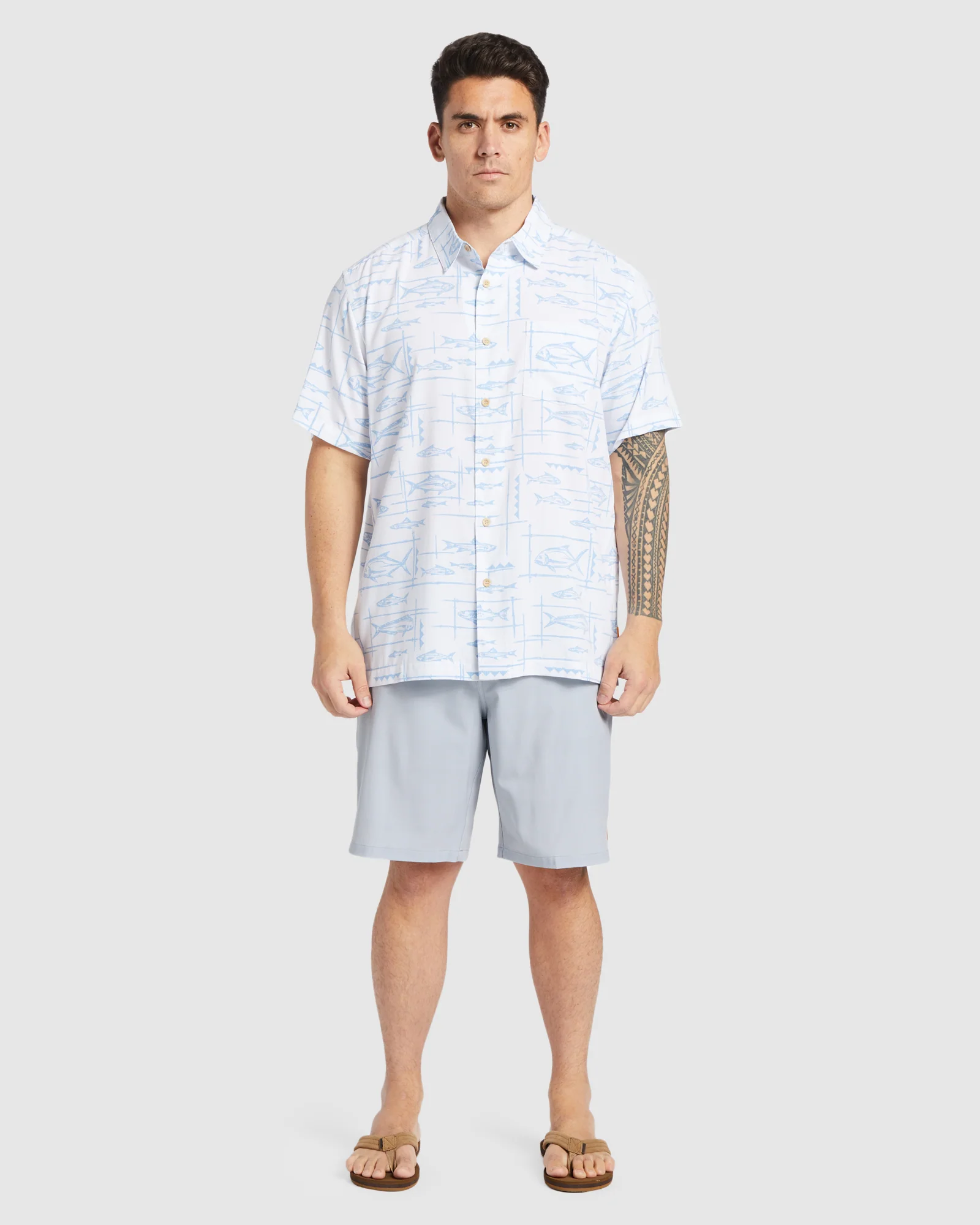 Mens Waterman Backwater 20" Amphibian Boardshorts - Image 5