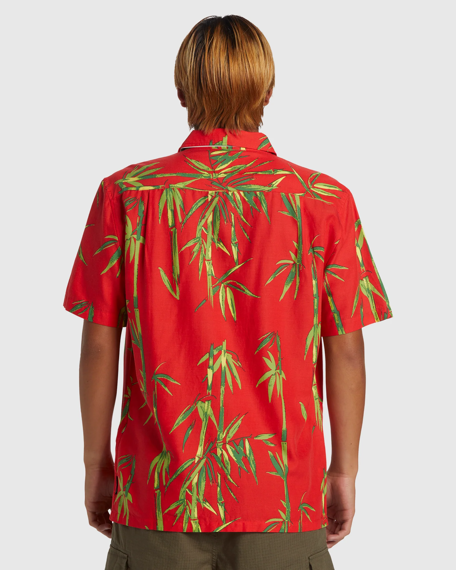 Mens Bamboo DNA Island Short Sleeve Shirt - Image 3