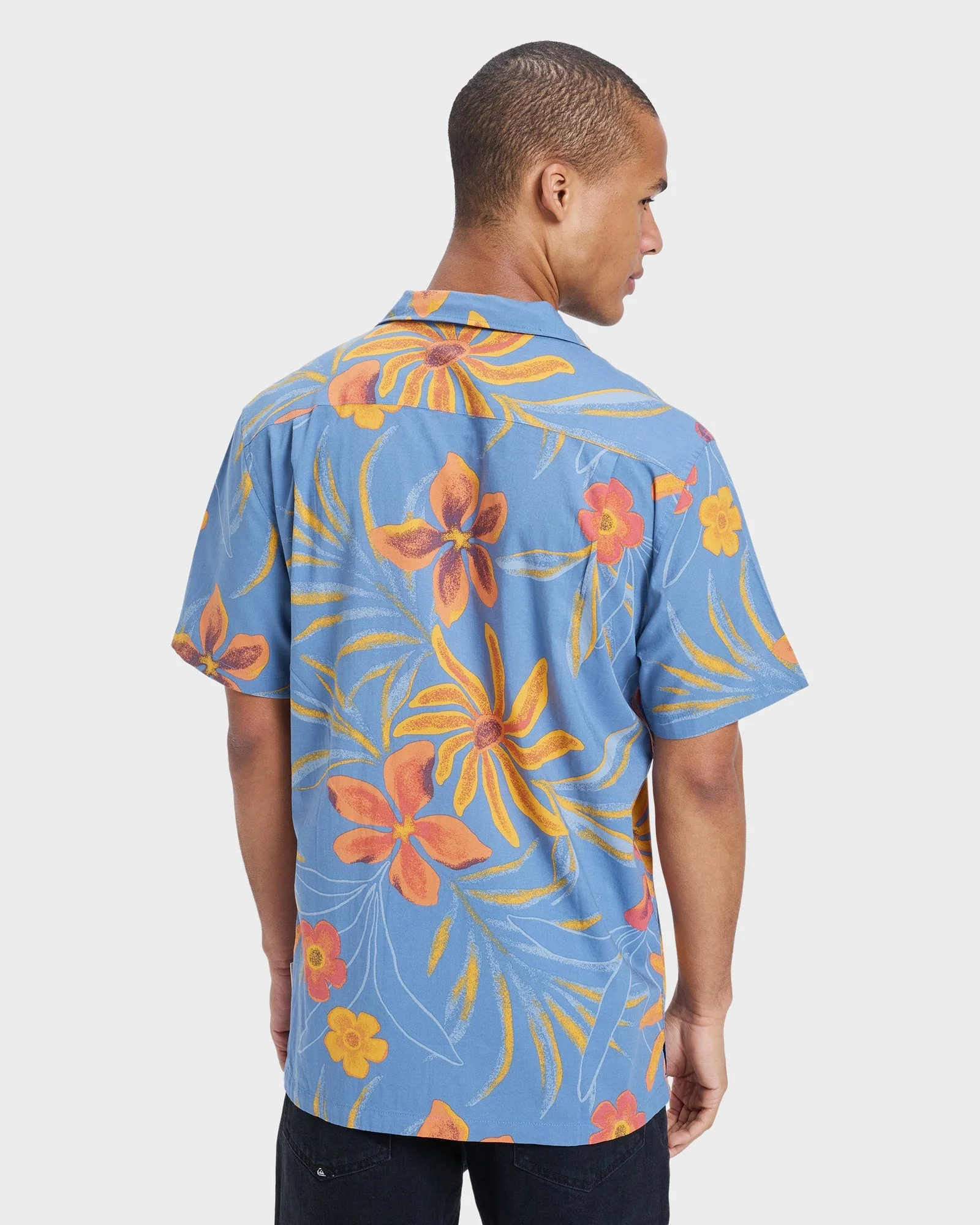 Mens Beach Club Short Sleeve Shirt - Image 2