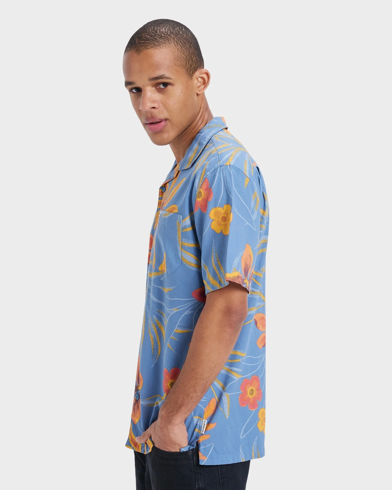 Mens Beach Club Short Sleeve Shirt - Image 3
