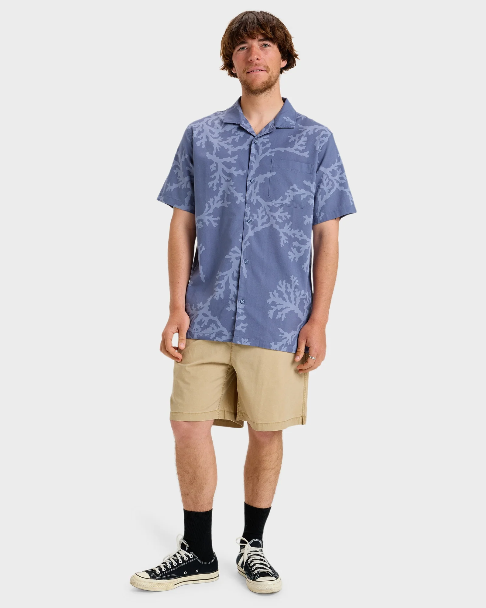 Mens Beach Club Short Sleeve Shirt - Image 5
