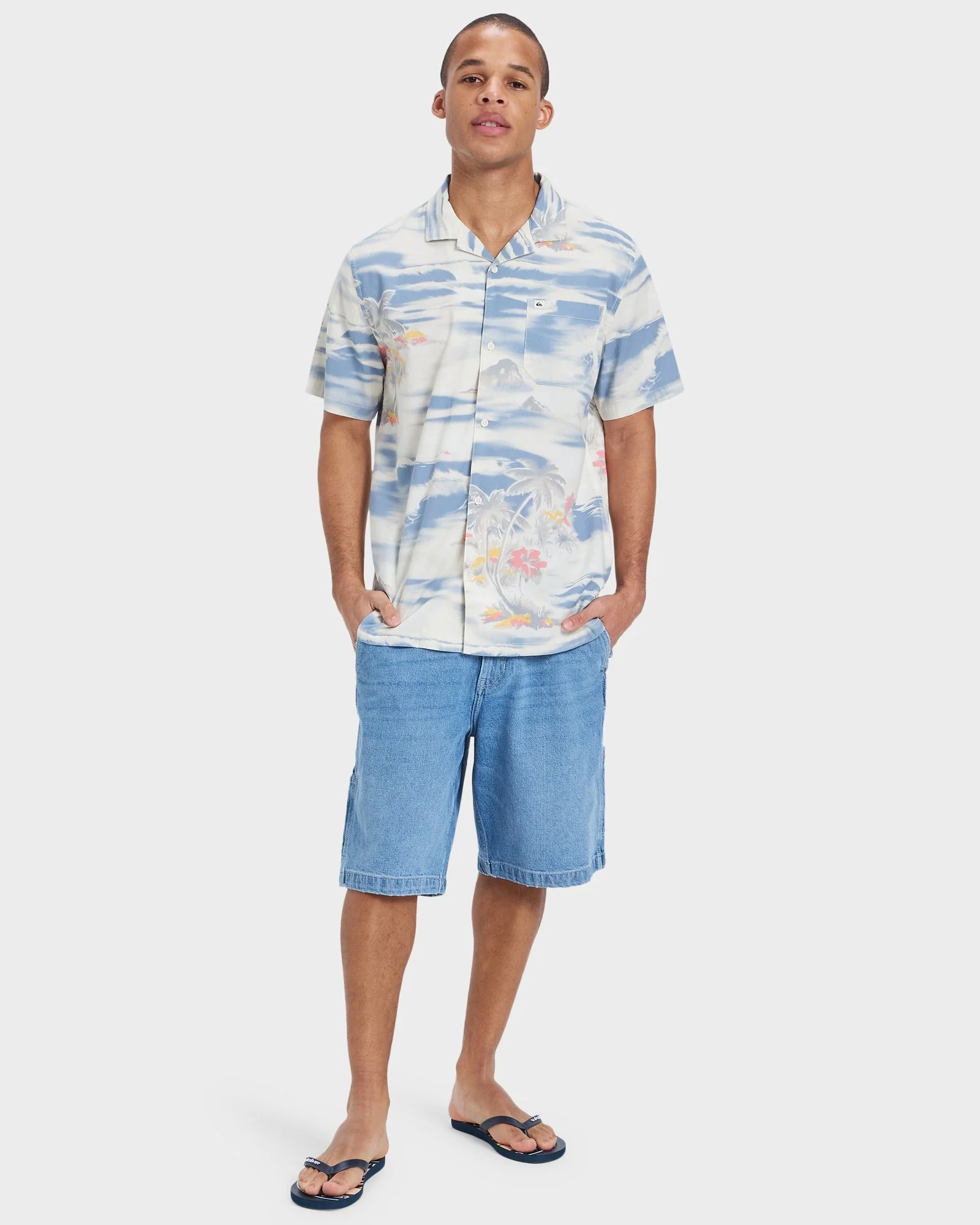 Mens Beach Club Short Sleeve Shirt - Image 5