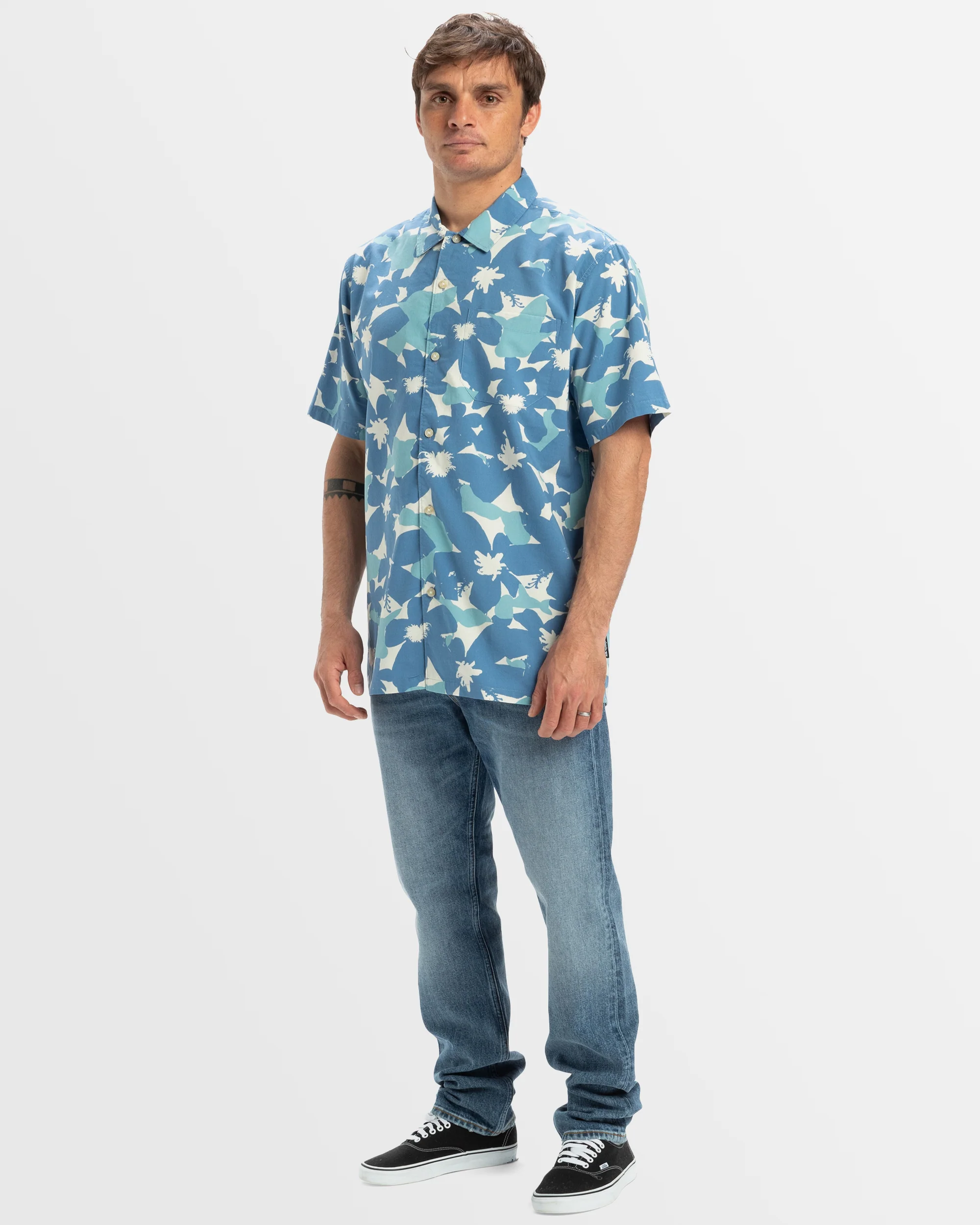 Mens Beach Club Casual Shirt - Image 5