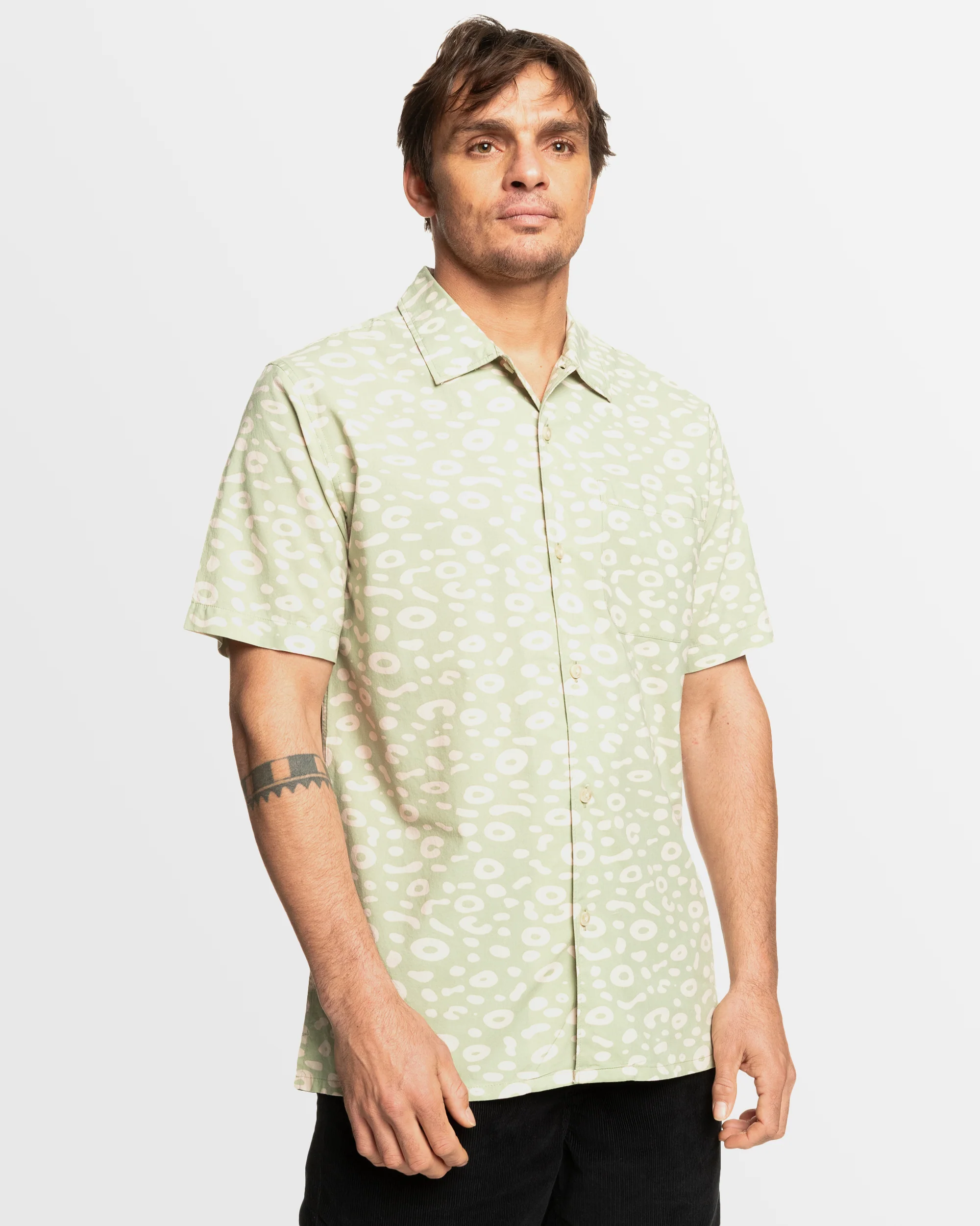 Mens Beach Club Casual Shirt - Image 2
