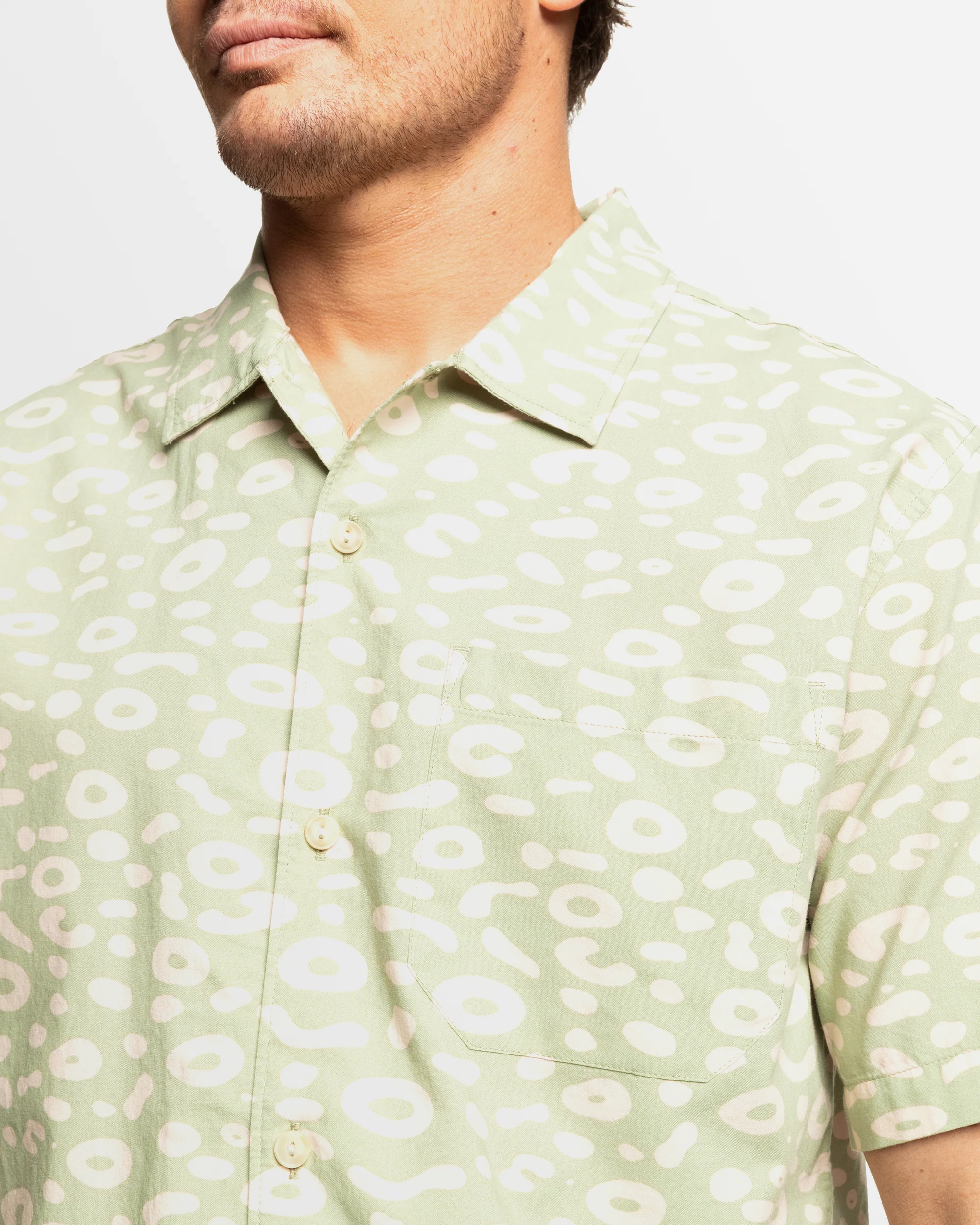 Mens Beach Club Casual Shirt - Image 3