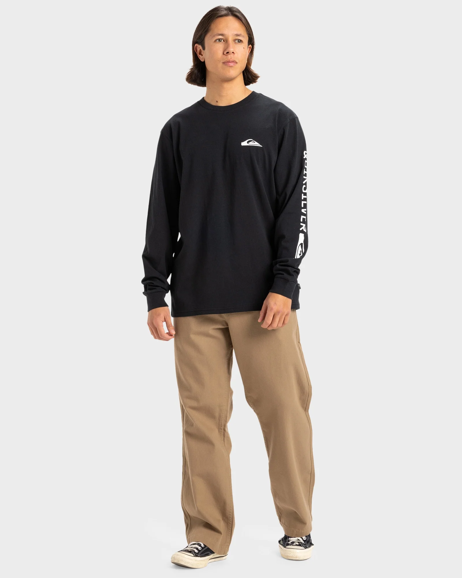 Mens Big Clicker Long Sleeve T-Shirt - Image 5