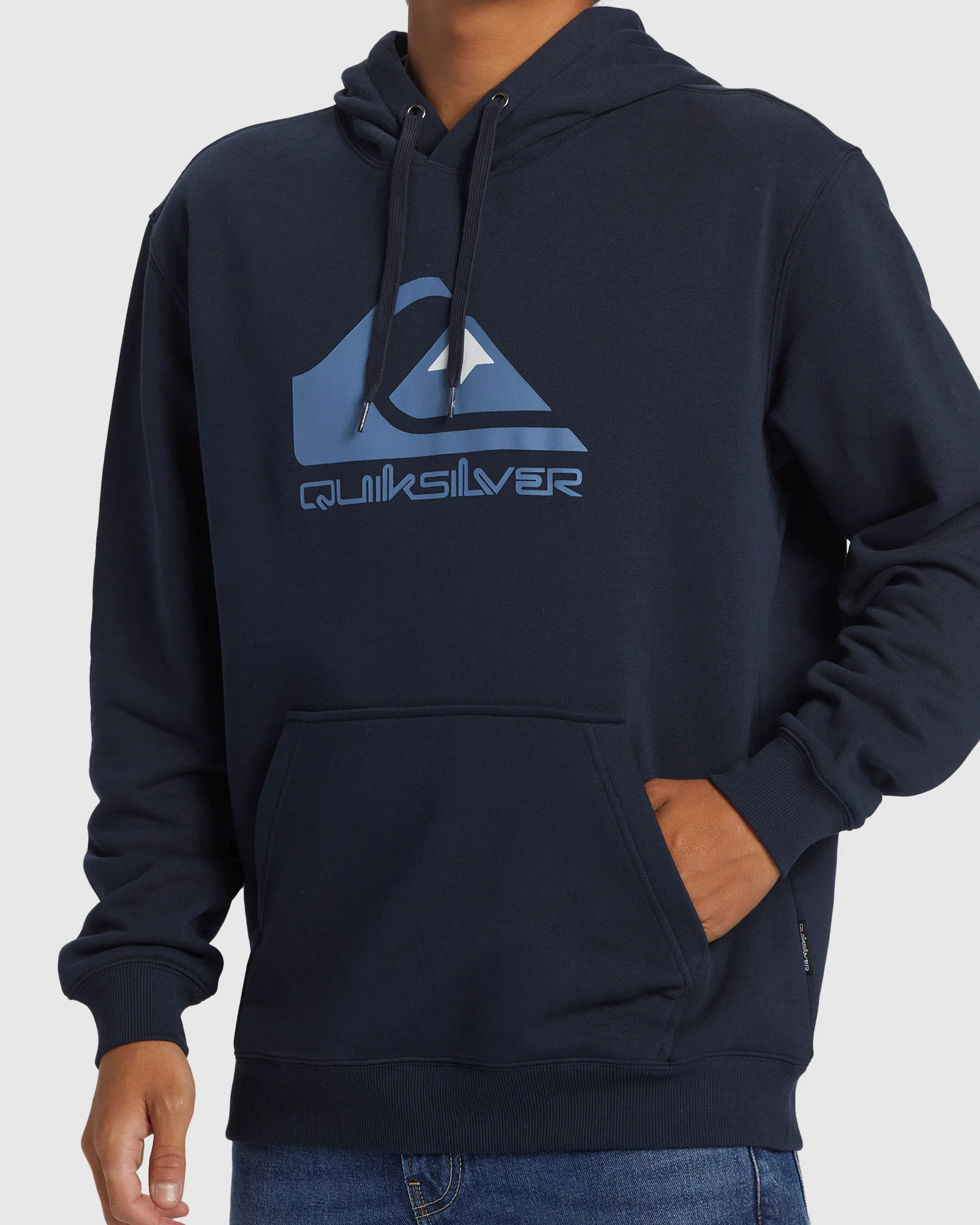 Mens Big Logo Pullover Hoodie - Image 4